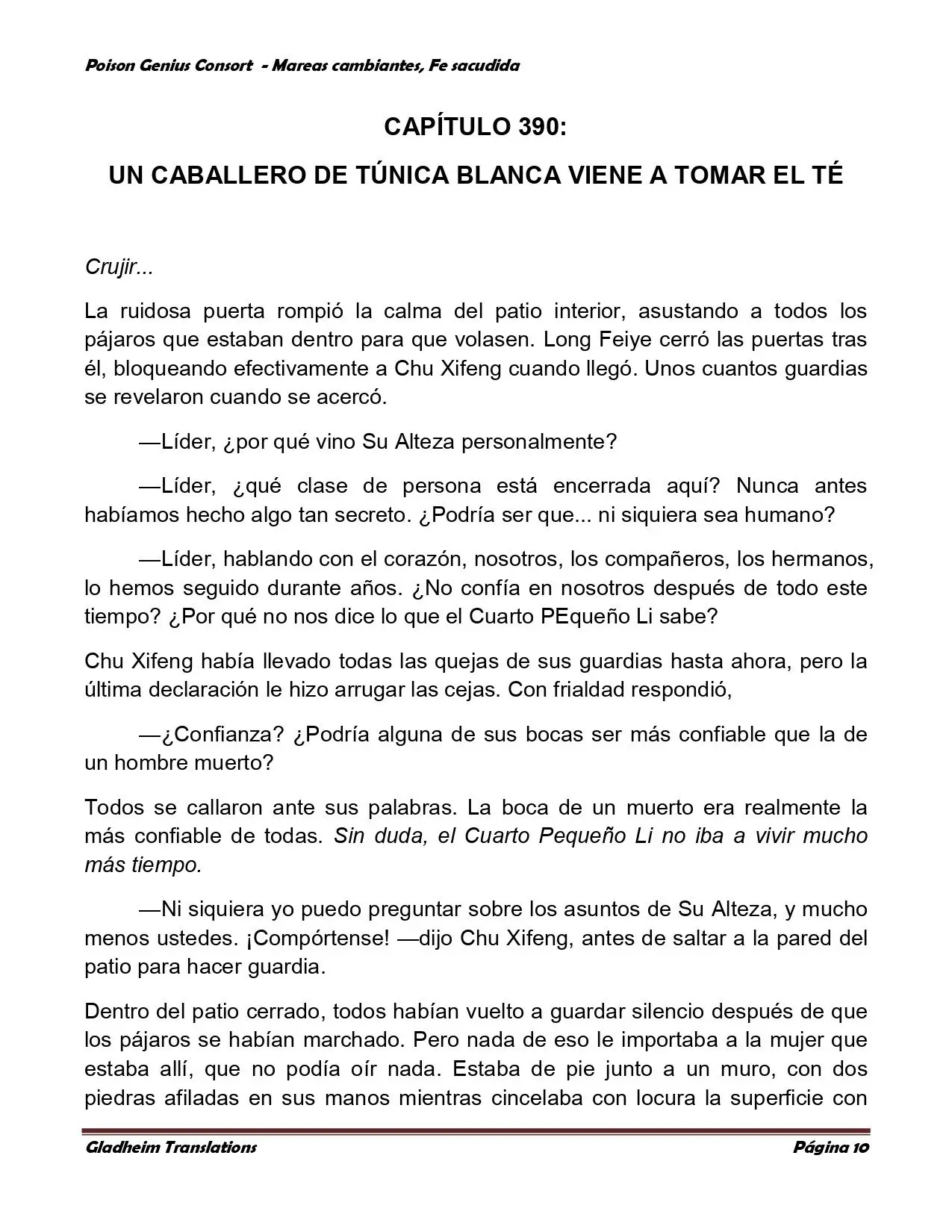 Poison Genious Consort (2015) - Capítulo 352 - Página 10 - LectorTMOo