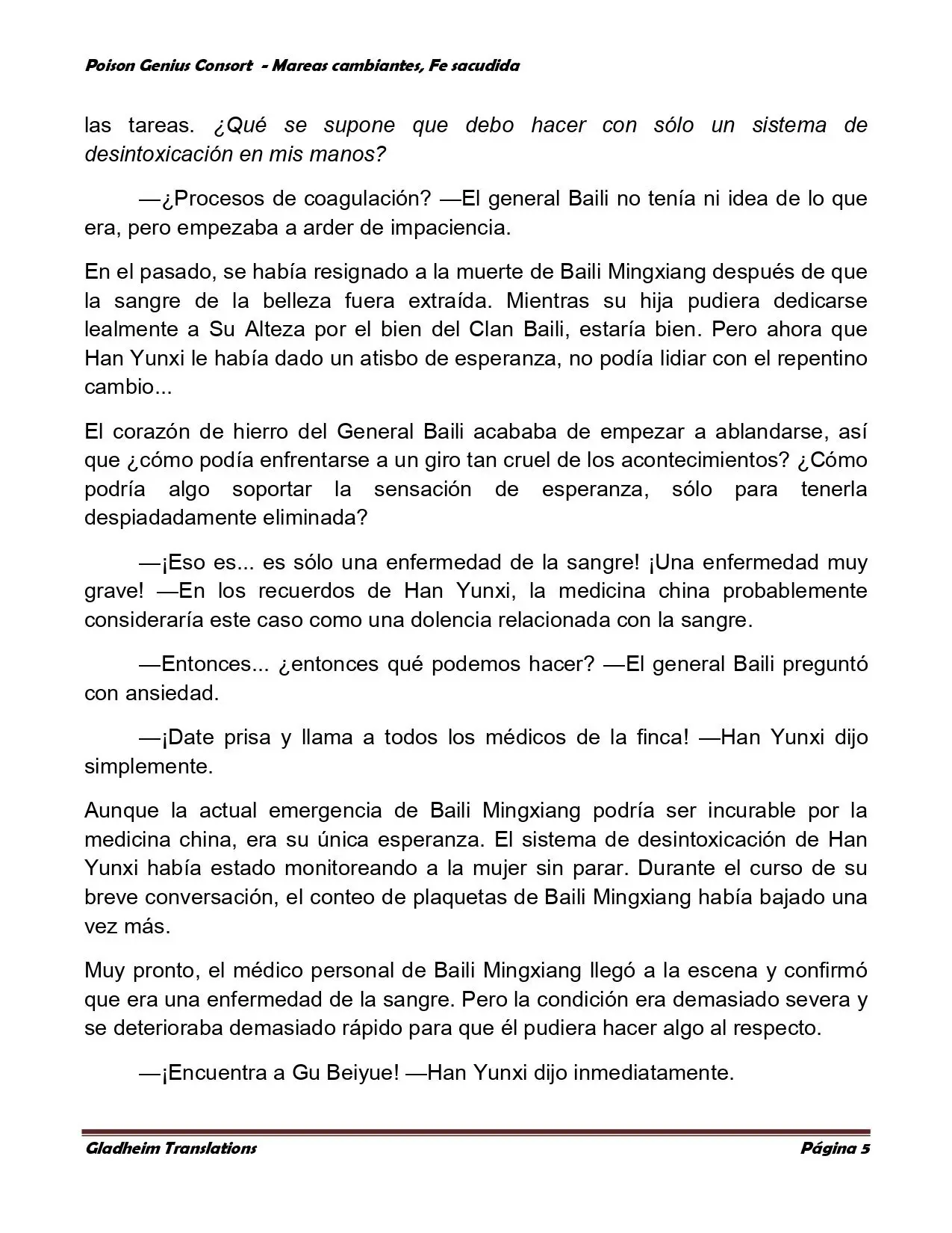 Poison Genious Consort (2015) - Capítulo 355 - Página 5 - LectorTMOo