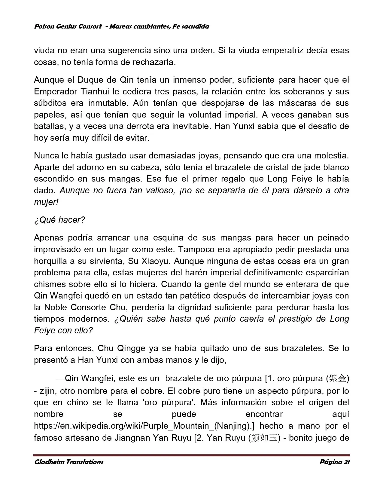 Poison Genious Consort (2015) - Capítulo 356 - Página 20 - LectorTMOo