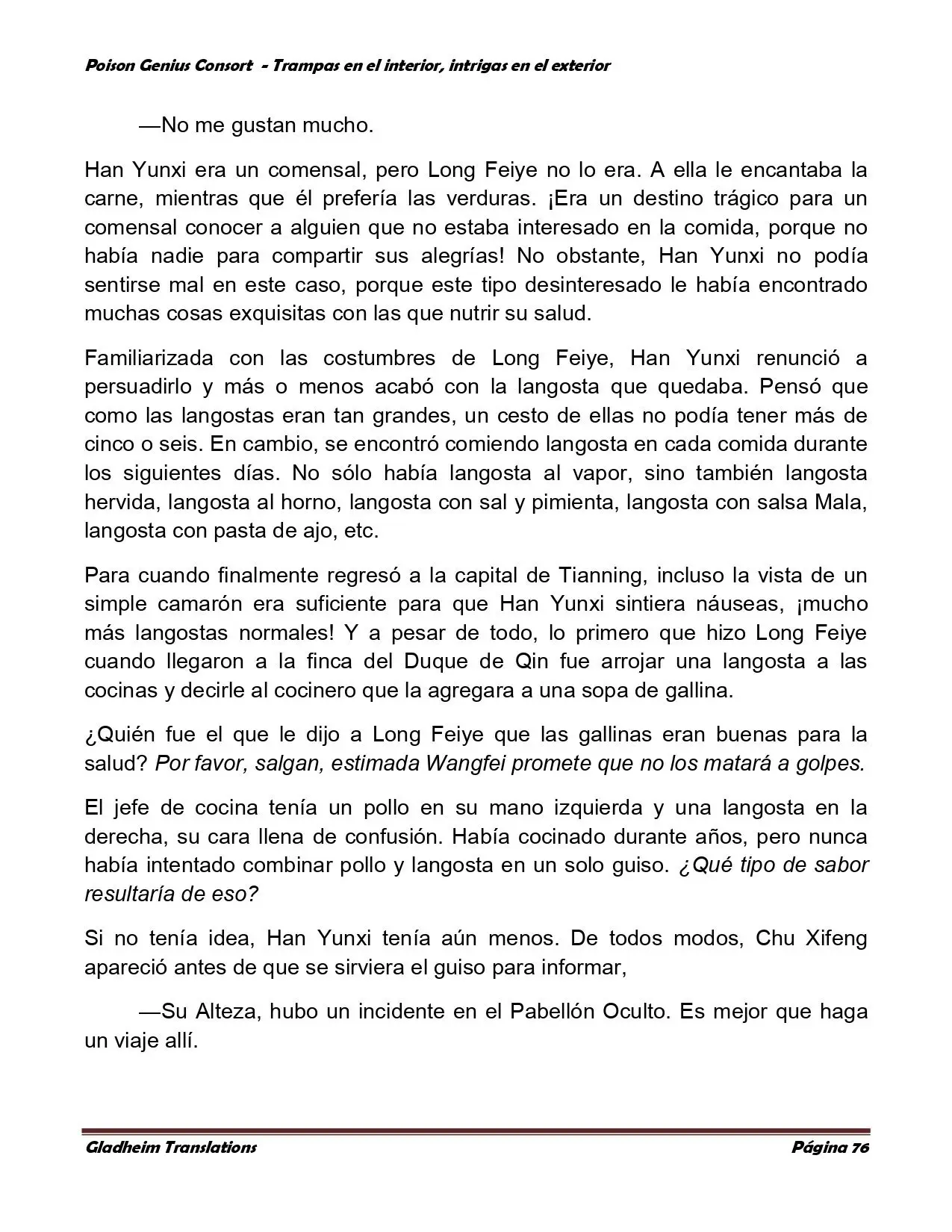Poison Genious Consort (2015) - Capítulo 357 - Página 72 - LectorTMOo