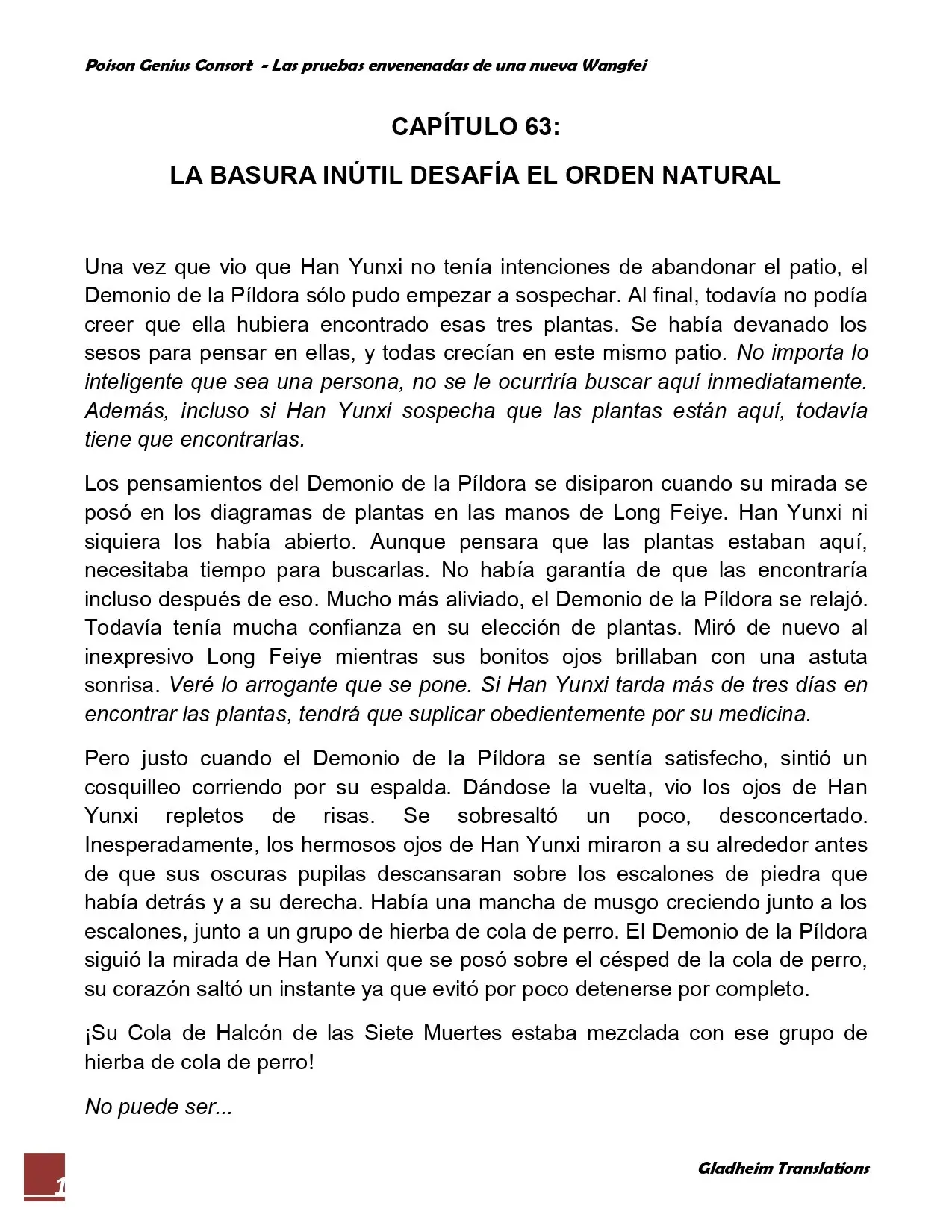Poison Genious Consort (2015) - Capítulo 63 - Página 1 - LectorTMOo