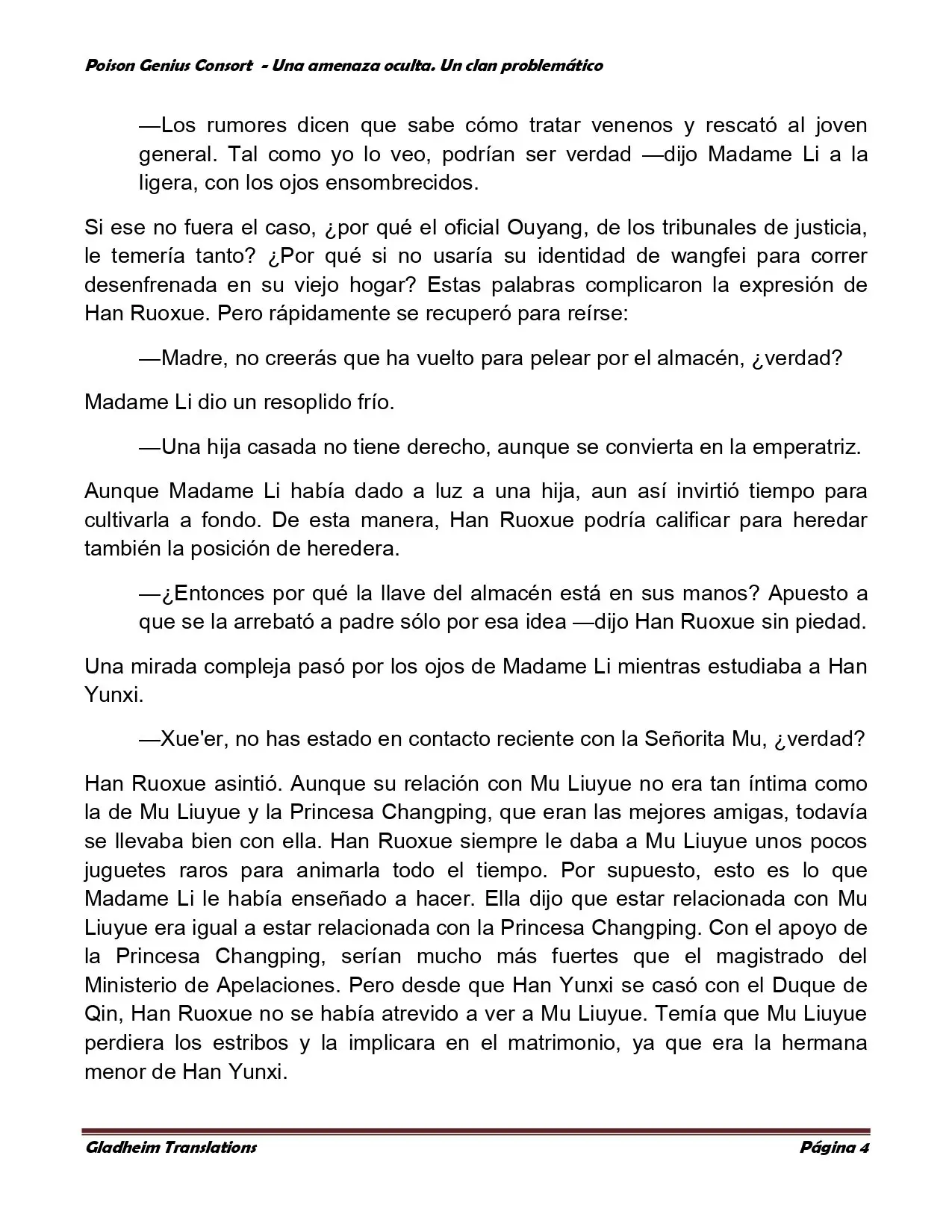 Poison Genious Consort (2015) - Capítulo 85 - Página 4 - LectorTMOo