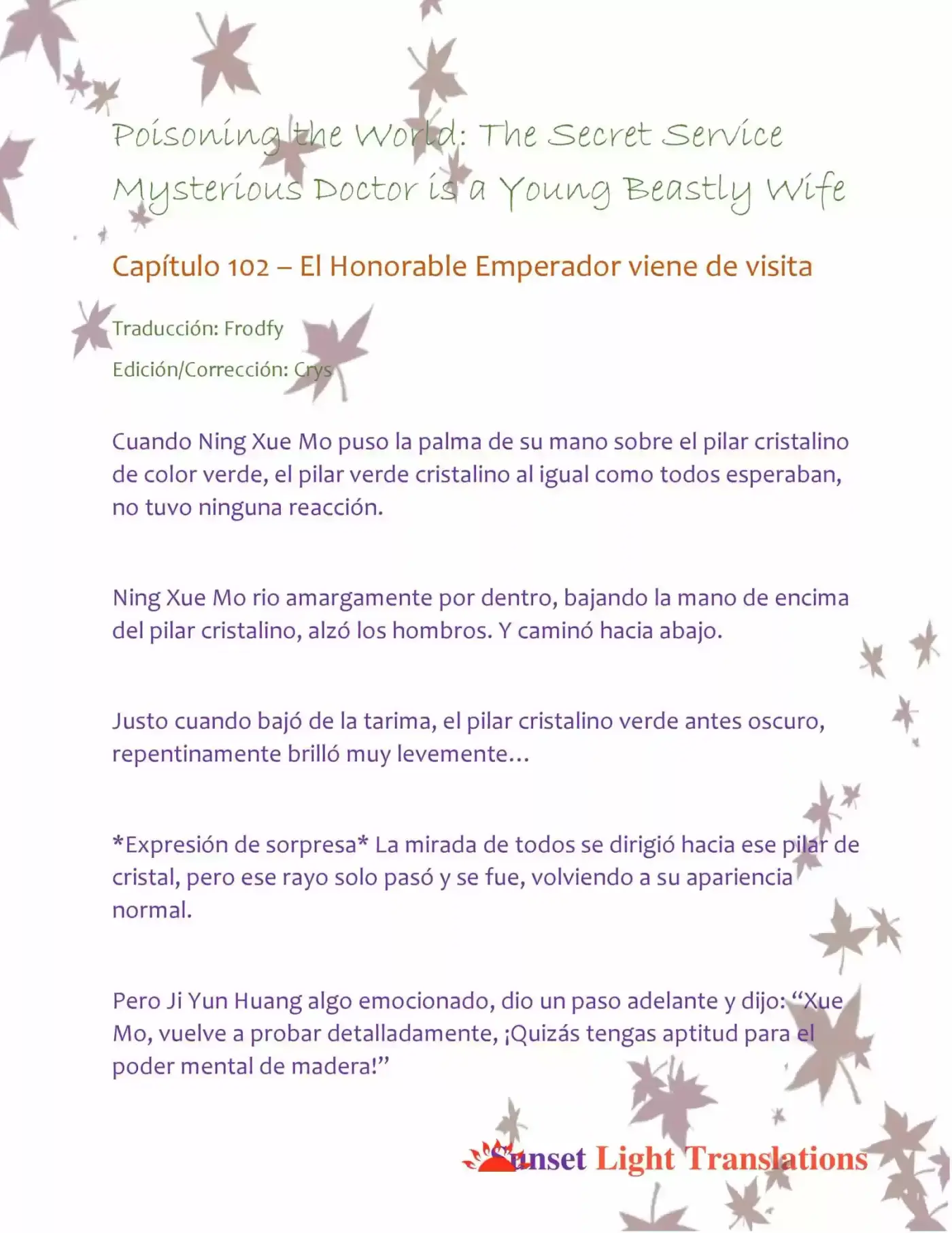 Poisoning the World: The Secret Service Mysterious Doctor is a Young Beastly Wife (2015) - Capítulo 102 - Página 2 - LectorTMOo