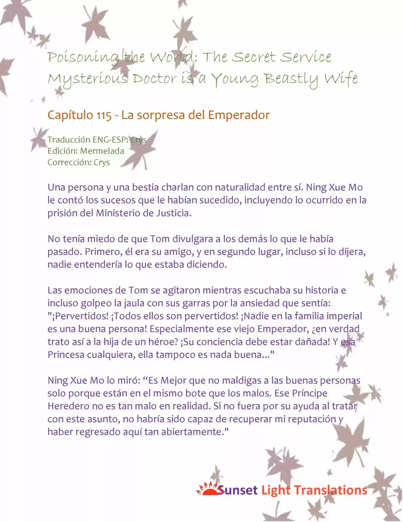 Poisoning the World: The Secret Service Mysterious Doctor is a Young Beastly Wife (2015) - Capítulo 115 - Página 2 - LectorTMOo