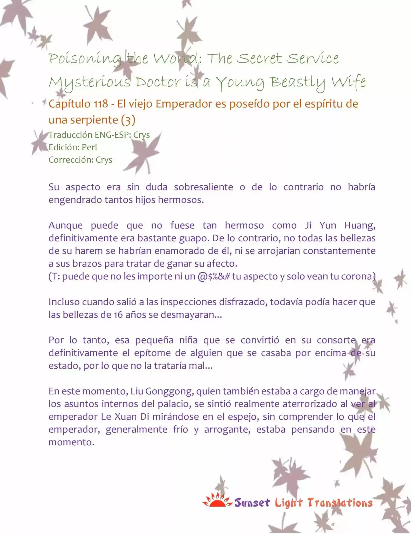 Poisoning the World: The Secret Service Mysterious Doctor is a Young Beastly Wife (2015) - Capítulo 118 - Página 2 - LectorTMOo