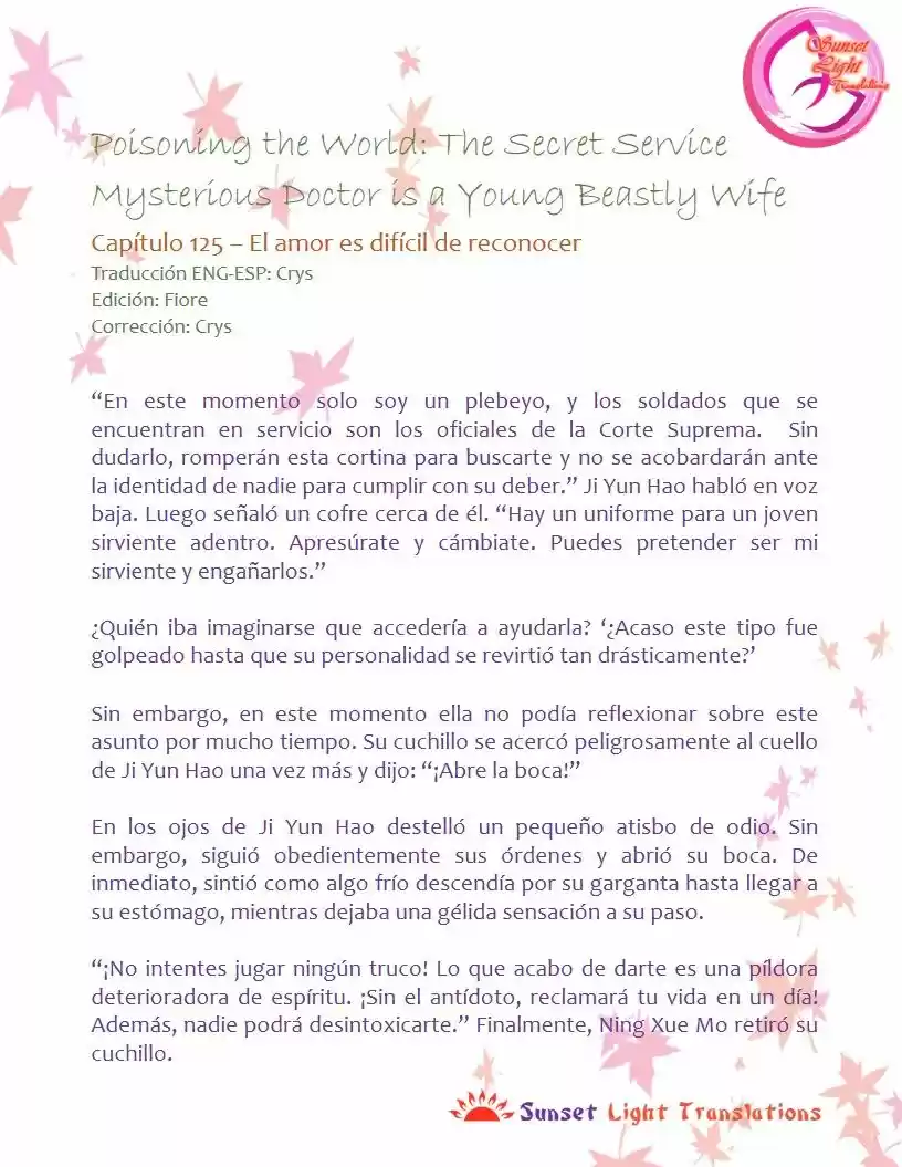 Poisoning the World: The Secret Service Mysterious Doctor is a Young Beastly Wife (2015) - Capítulo 125 - Página 2 - LectorTMOo