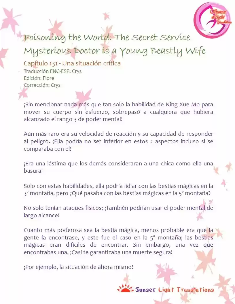 Poisoning the World: The Secret Service Mysterious Doctor is a Young Beastly Wife (2015) - Capítulo 131 - Página 2 - LectorTMOo