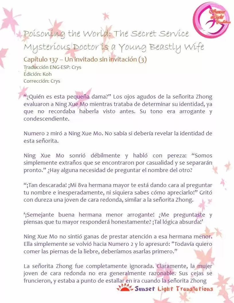 Poisoning the World: The Secret Service Mysterious Doctor is a Young Beastly Wife (2015) - Capítulo 137 - Página 2 - LectorTMOo
