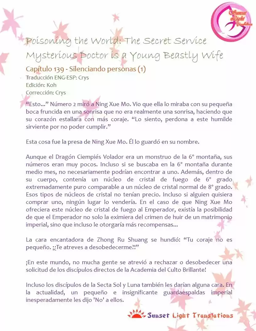 Poisoning the World: The Secret Service Mysterious Doctor is a Young Beastly Wife (2015) - Capítulo 139 - Página 2 - LectorTMOo