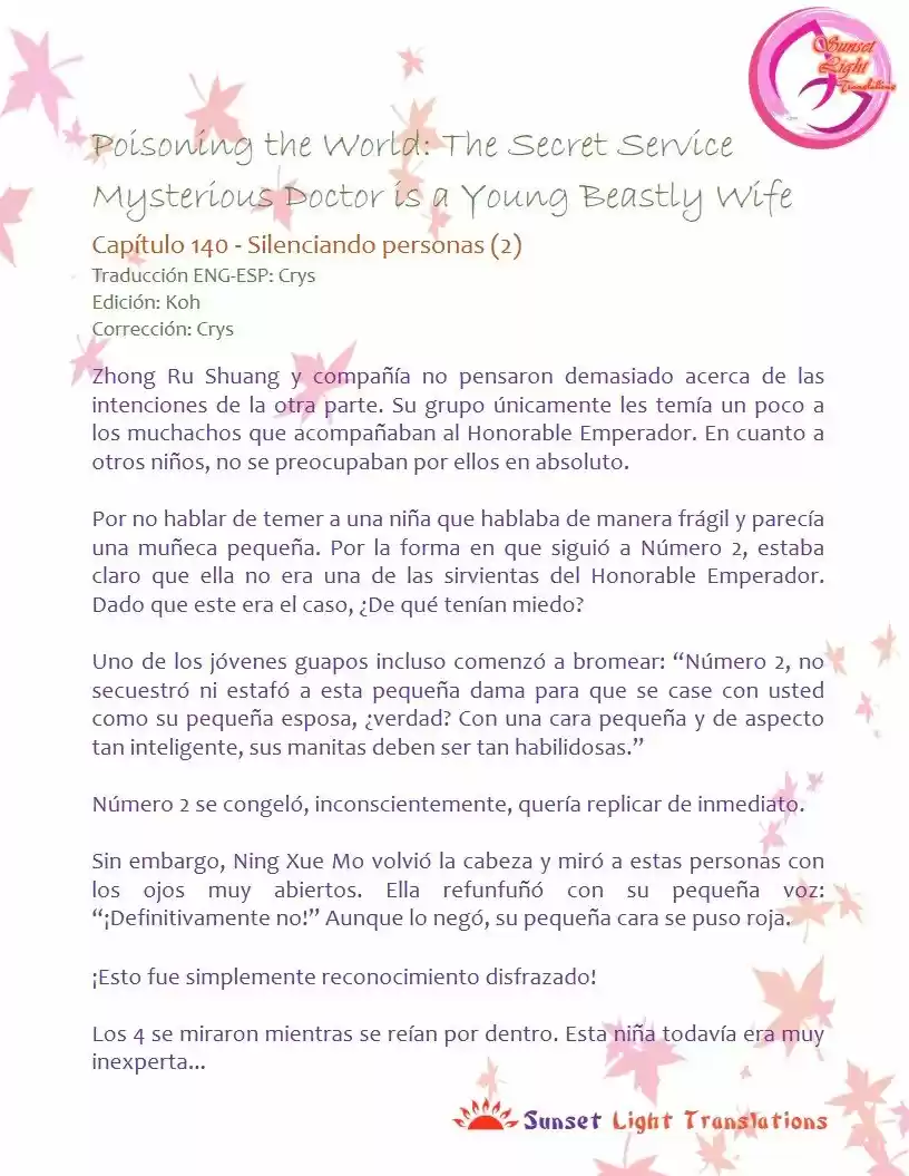 Poisoning the World: The Secret Service Mysterious Doctor is a Young Beastly Wife (2015) - Capítulo 140 - Página 2 - LectorTMOo