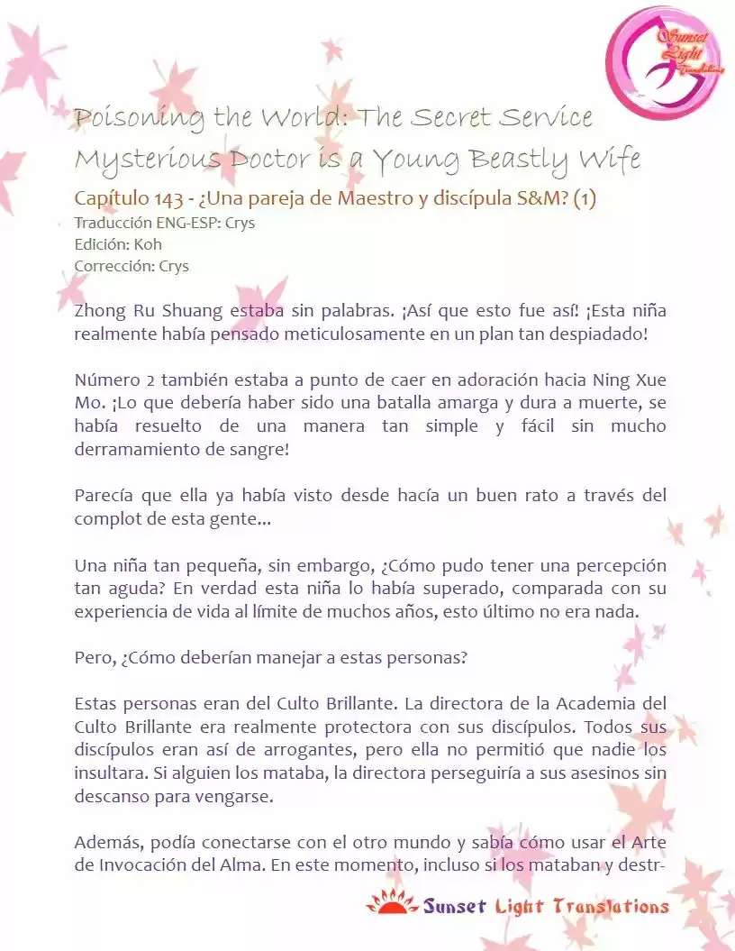 Poisoning the World: The Secret Service Mysterious Doctor is a Young Beastly Wife (2015) - Capítulo 143 - Página 2 - LectorTMOo