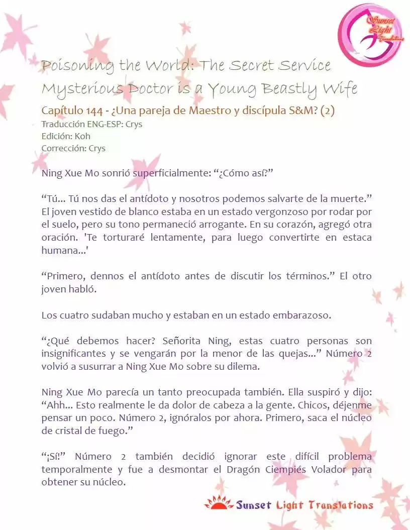 Poisoning the World: The Secret Service Mysterious Doctor is a Young Beastly Wife (2015) - Capítulo 144 - Página 2 - LectorTMOo
