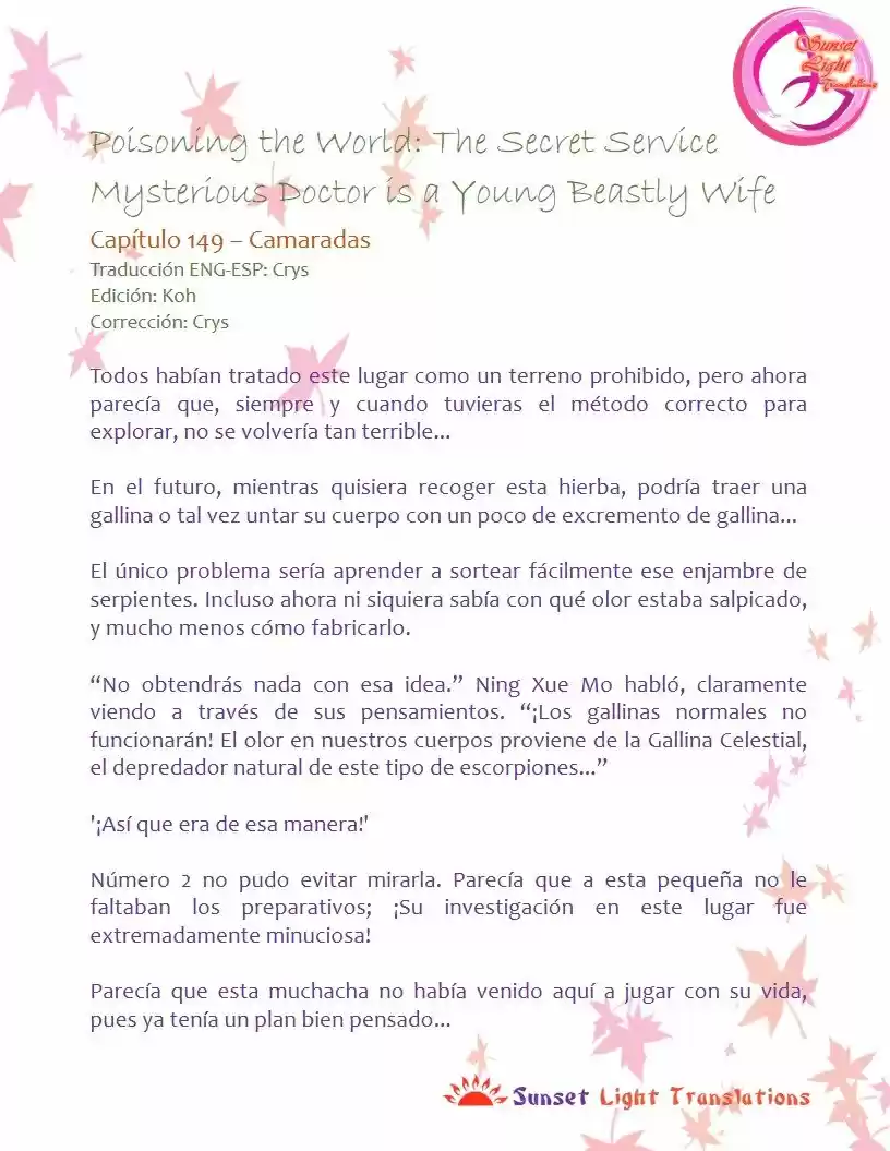 Poisoning the World: The Secret Service Mysterious Doctor is a Young Beastly Wife (2015) - Capítulo 149 - Página 2 - LectorTMOo