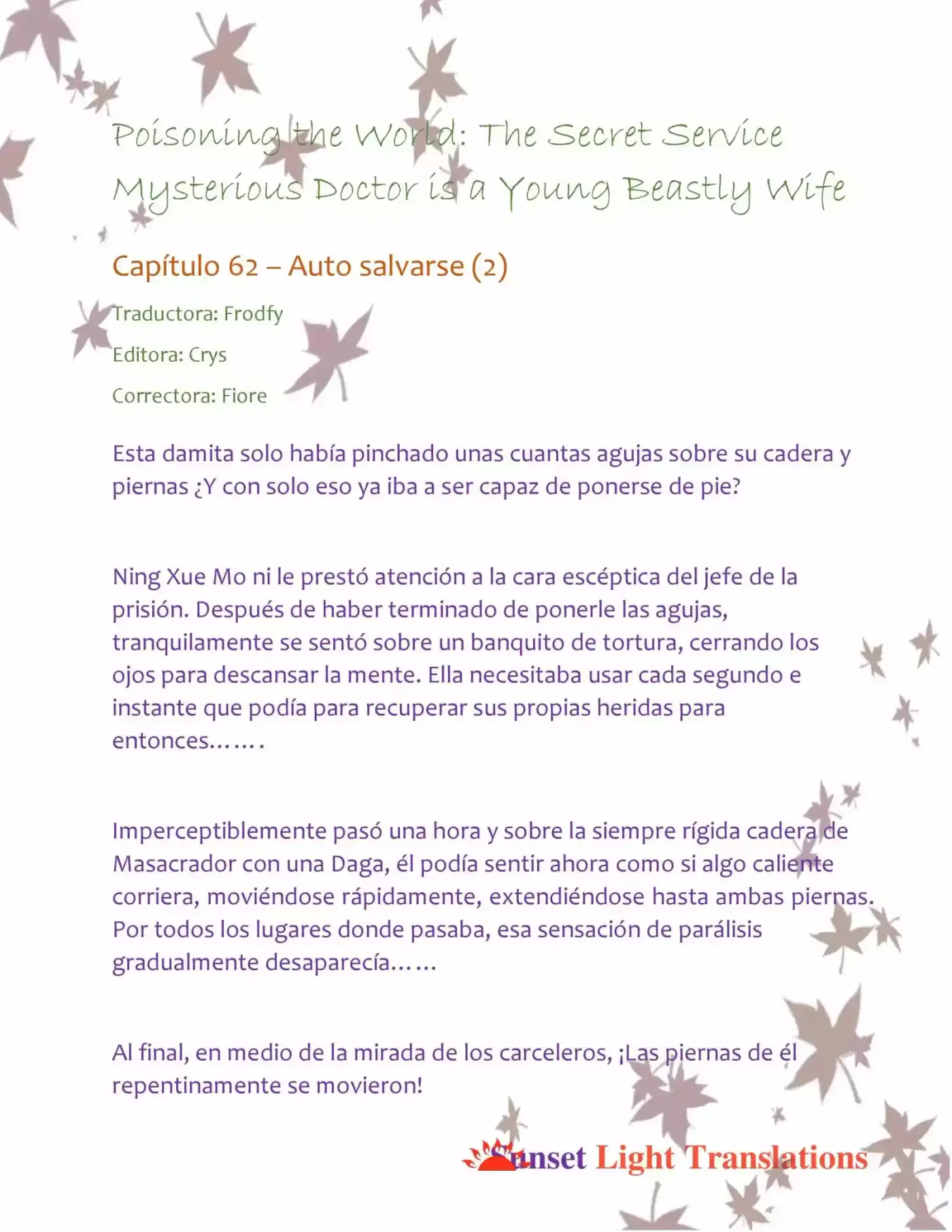 Poisoning the World: The Secret Service Mysterious Doctor is a Young Beastly Wife (2015) - Capítulo 62 - Página 2 - LectorTMOo
