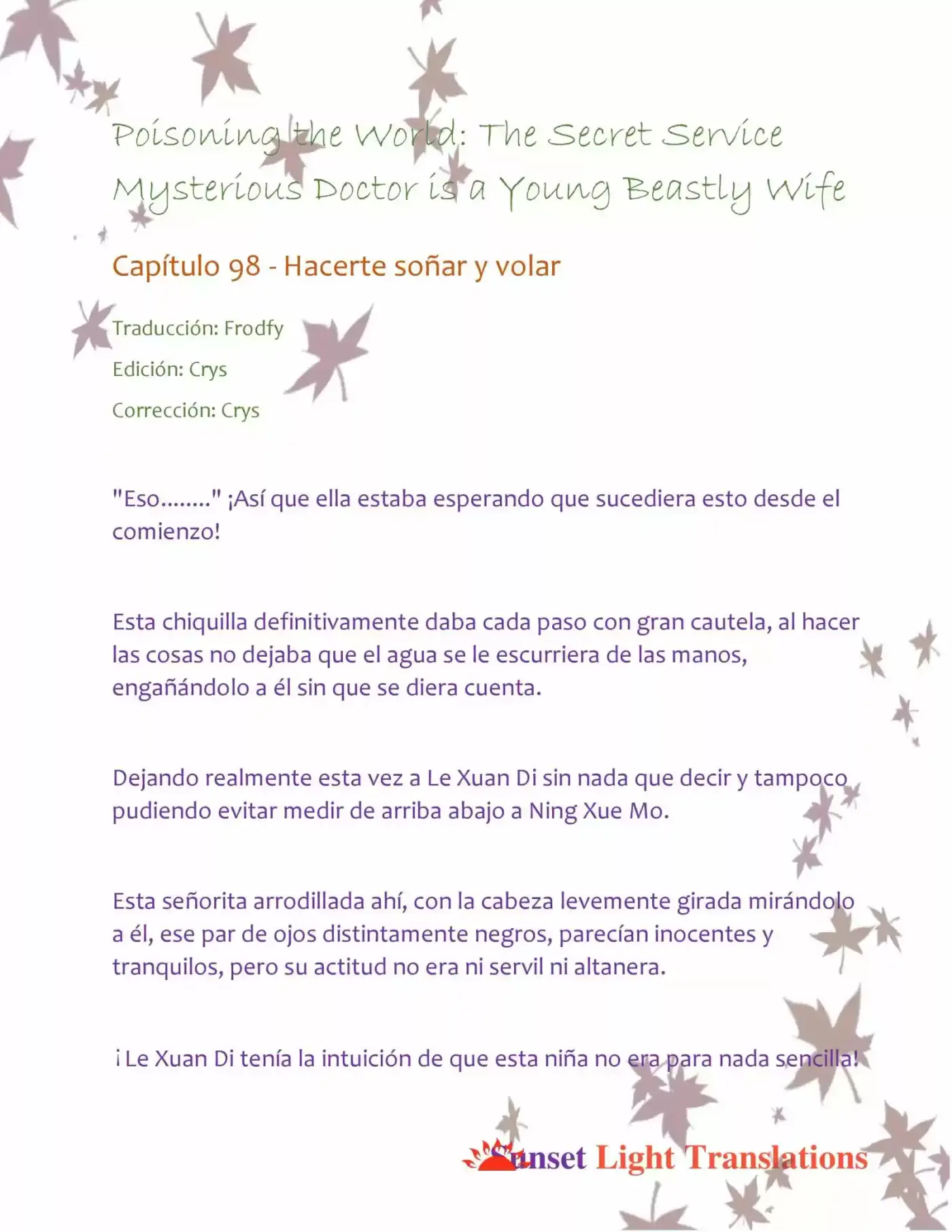 Poisoning the World: The Secret Service Mysterious Doctor is a Young Beastly Wife (2015) - Capítulo 98 - Página 2 - LectorTMOo