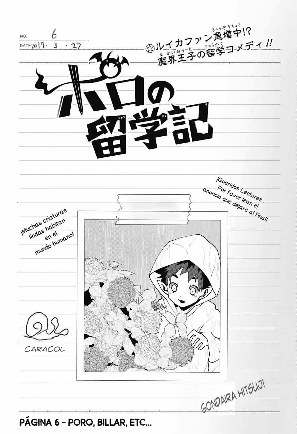 Poro no Ryuugaku-ki (2017) - Capítulo 6 - Página 2 - LectorTMOo