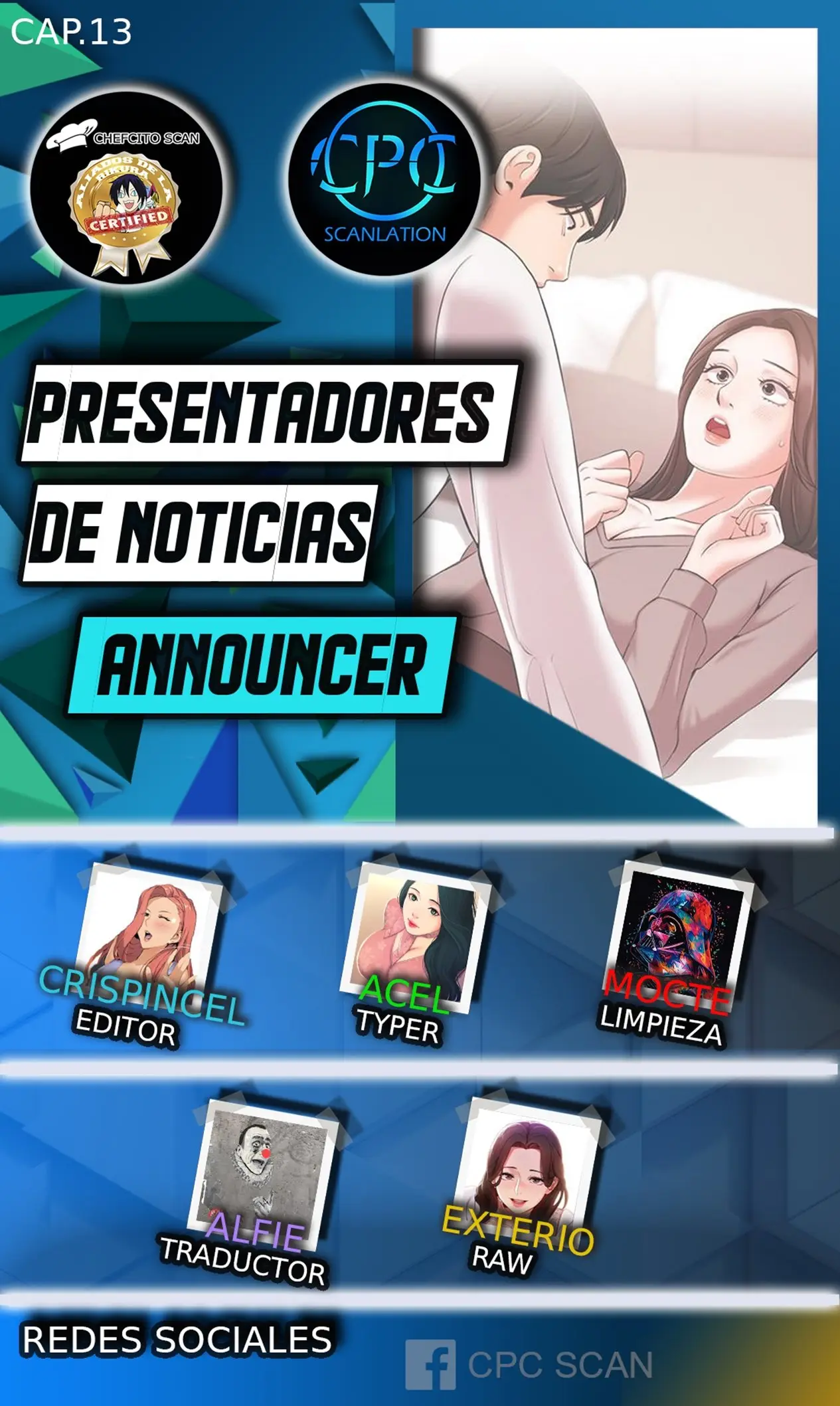 PRESENTADORES DE NOTICIA (2019) - Capítulo 13 - Página 1 - LectorTMOo