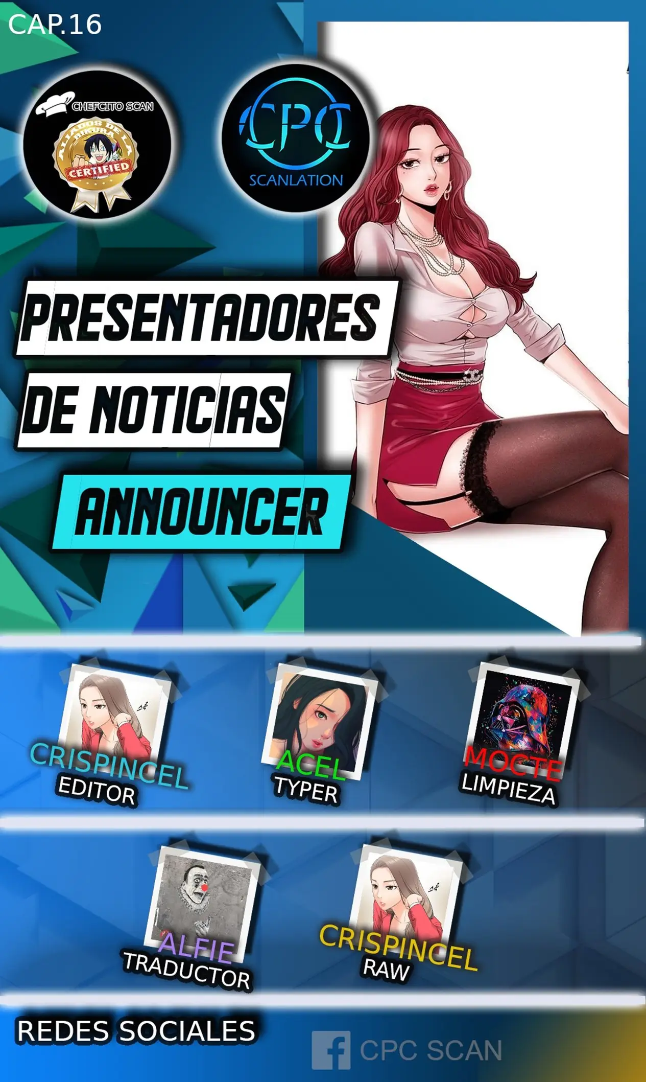 PRESENTADORES DE NOTICIA (2019) - Capítulo 16 - Página 1 - LectorTMOo