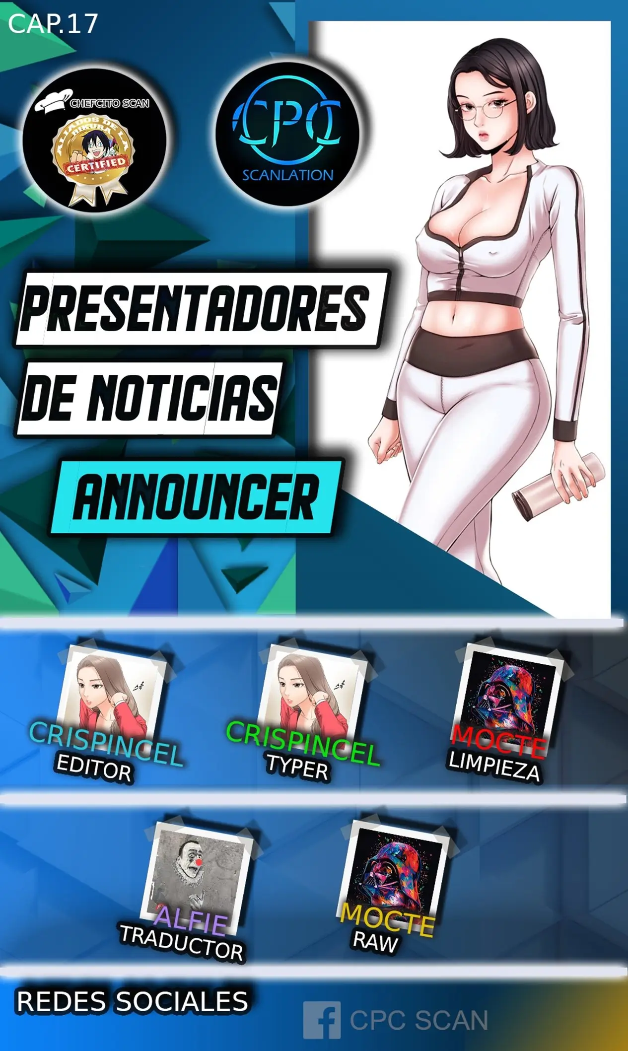 PRESENTADORES DE NOTICIA (2019) - Capítulo 17 - Página 1 - LectorTMOo