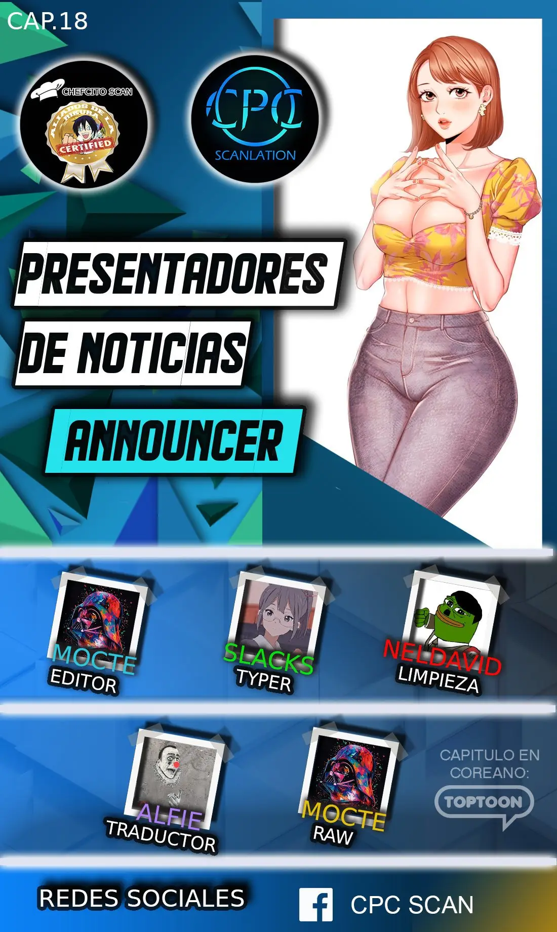 PRESENTADORES DE NOTICIA (2019) - Capítulo 18 - Página 1 - LectorTMOo