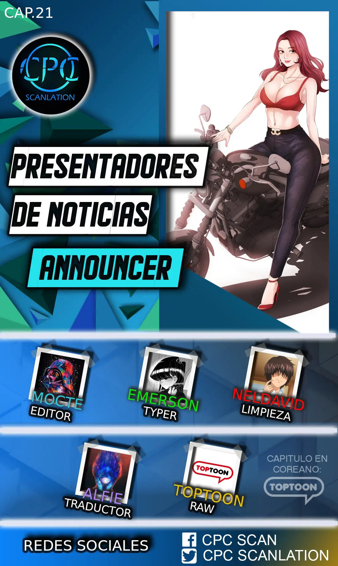PRESENTADORES DE NOTICIA (2019) - Capítulo 21 - Página 1 - LectorTMOo