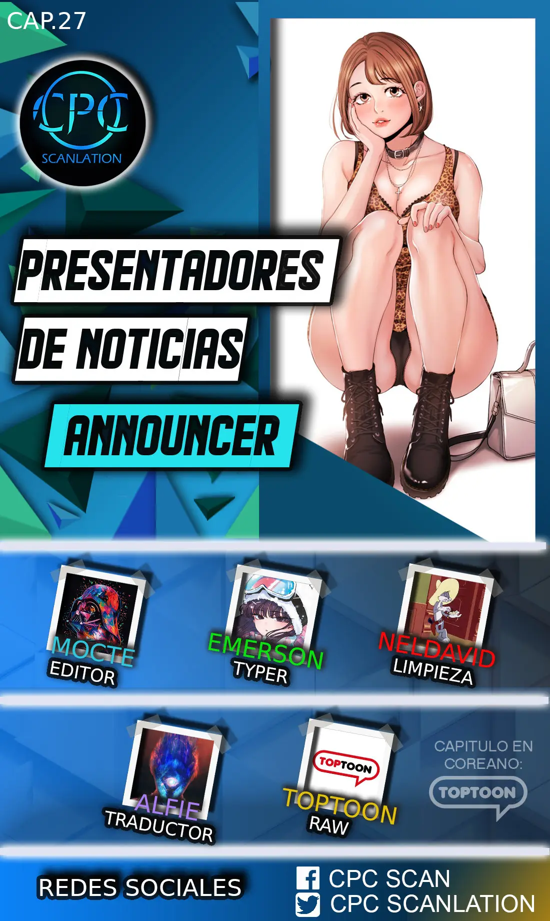 PRESENTADORES DE NOTICIA (2019) - Capítulo 27 - Página 1 - LectorTMOo