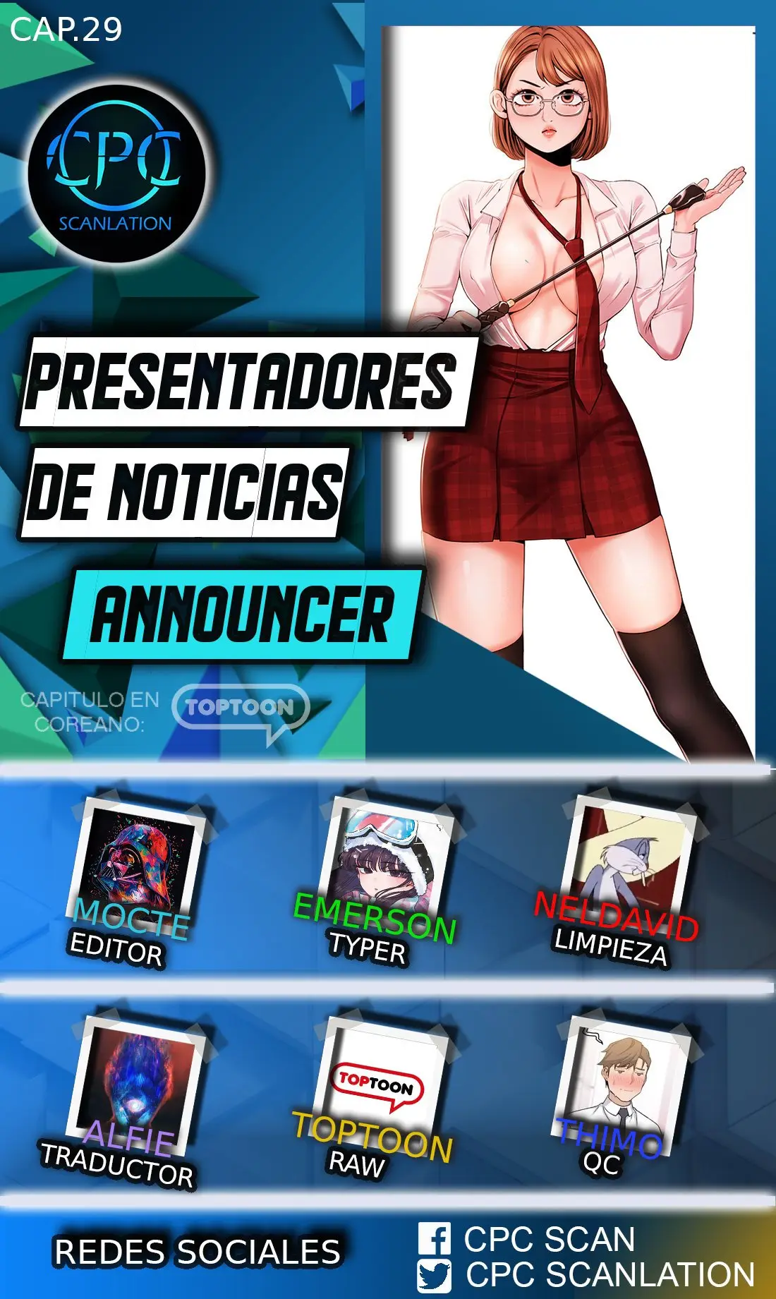 PRESENTADORES DE NOTICIA (2019) - Capítulo 29 - Página 1 - LectorTMOo