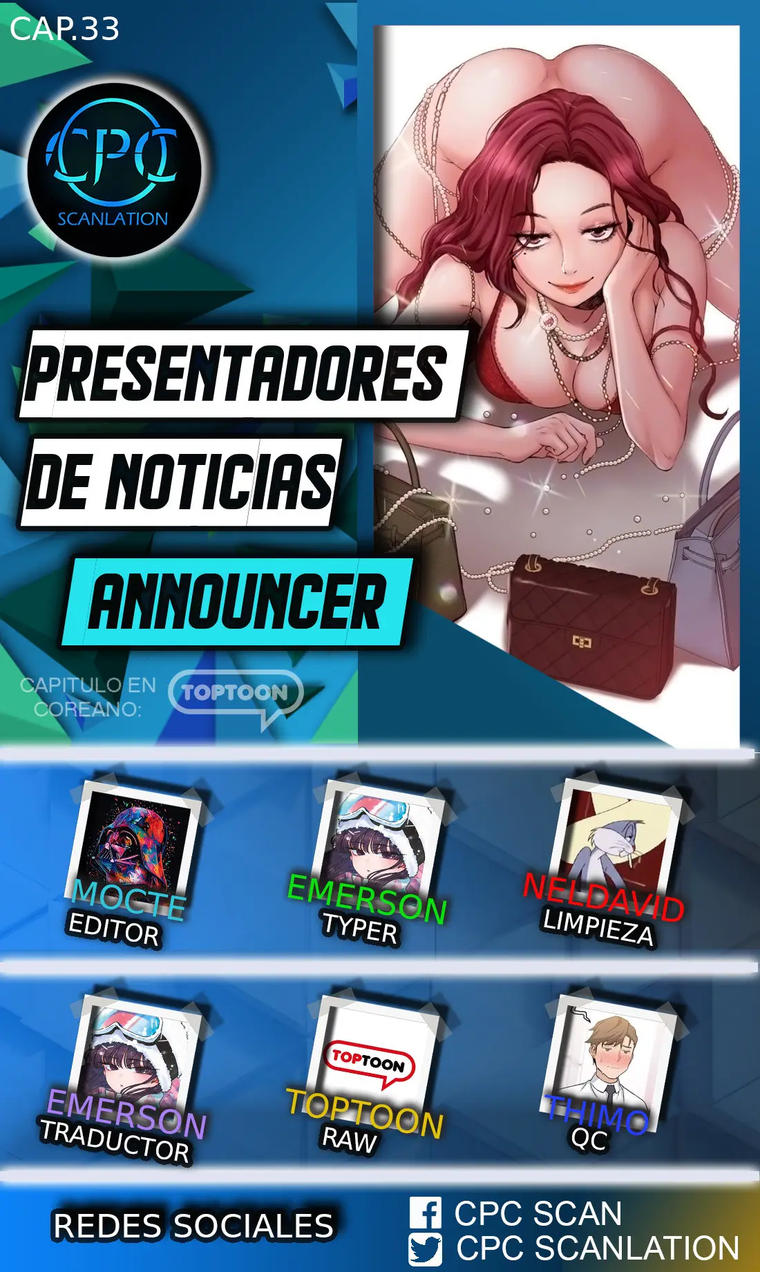 PRESENTADORES DE NOTICIA (2019) - Capítulo 33 - Página 1 - LectorTMOo