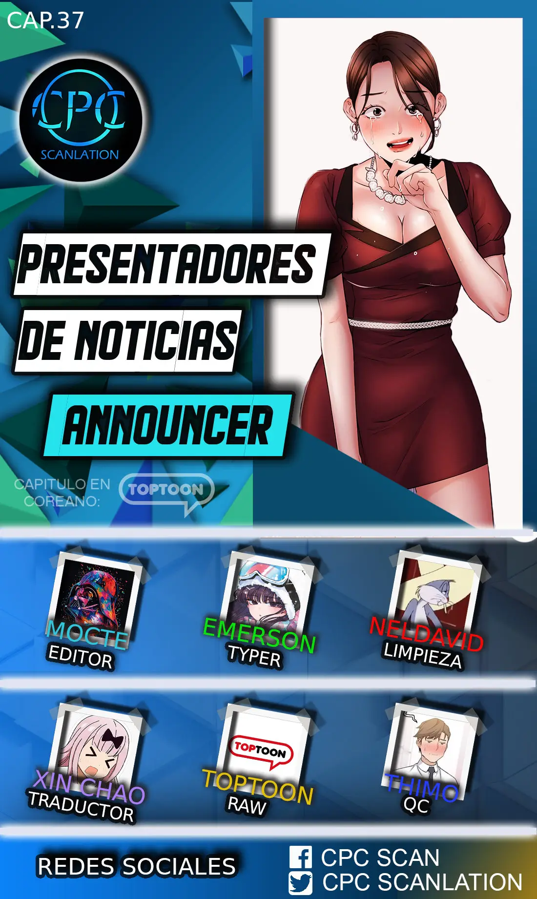 PRESENTADORES DE NOTICIA (2019) - Capítulo 37 - Página 1 - LectorTMOo