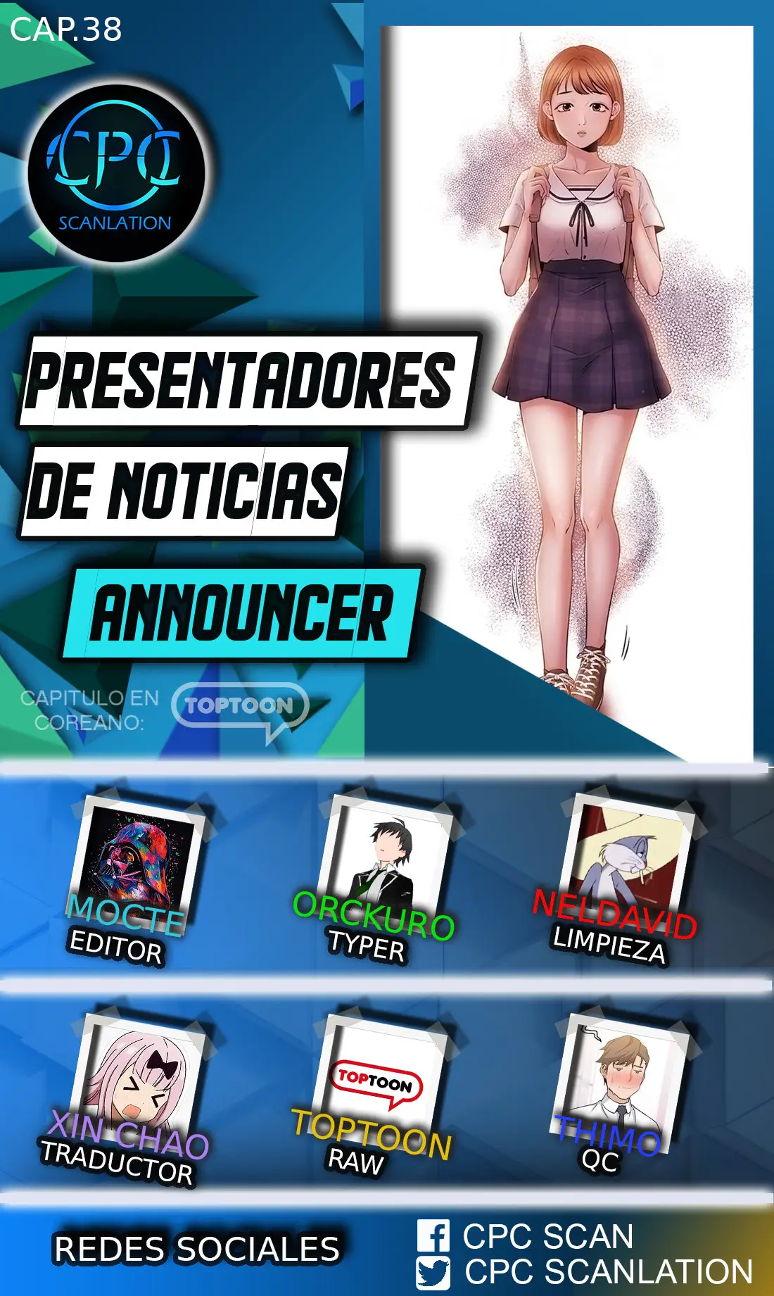 PRESENTADORES DE NOTICIA (2019) - Capítulo 38 - Página 1 - LectorTMOo