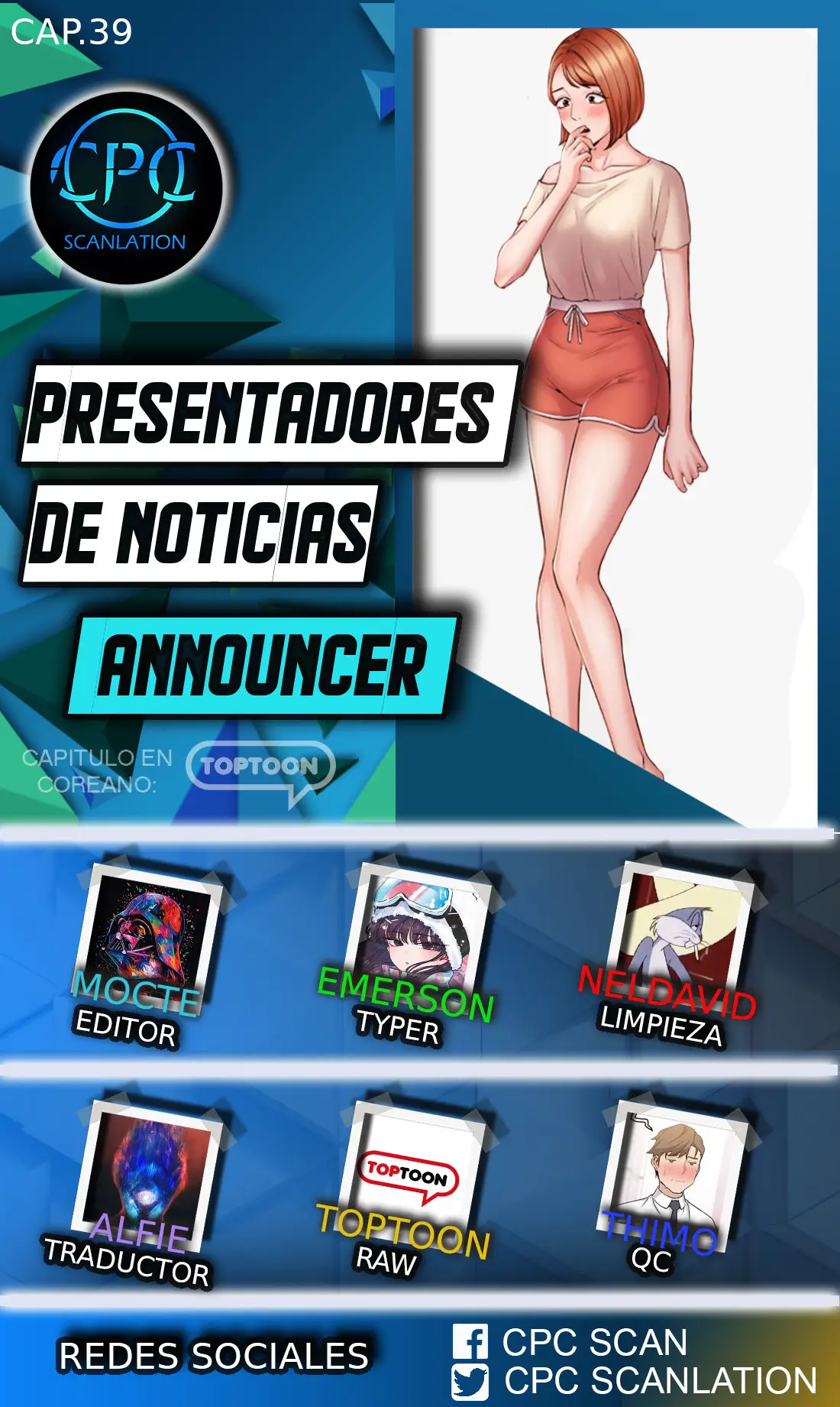 PRESENTADORES DE NOTICIA (2019) - Capítulo 39 - Página 1 - LectorTMOo
