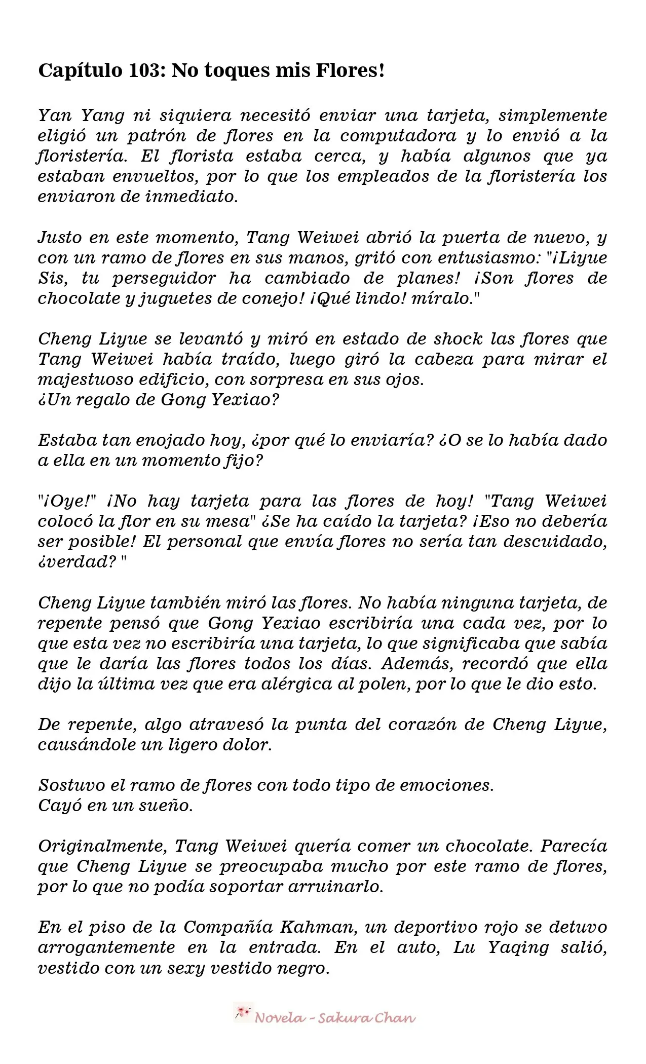 President Daddy's Excessive Love (Novela) - Capítulo 103 - Página 2 - LectorTMOo