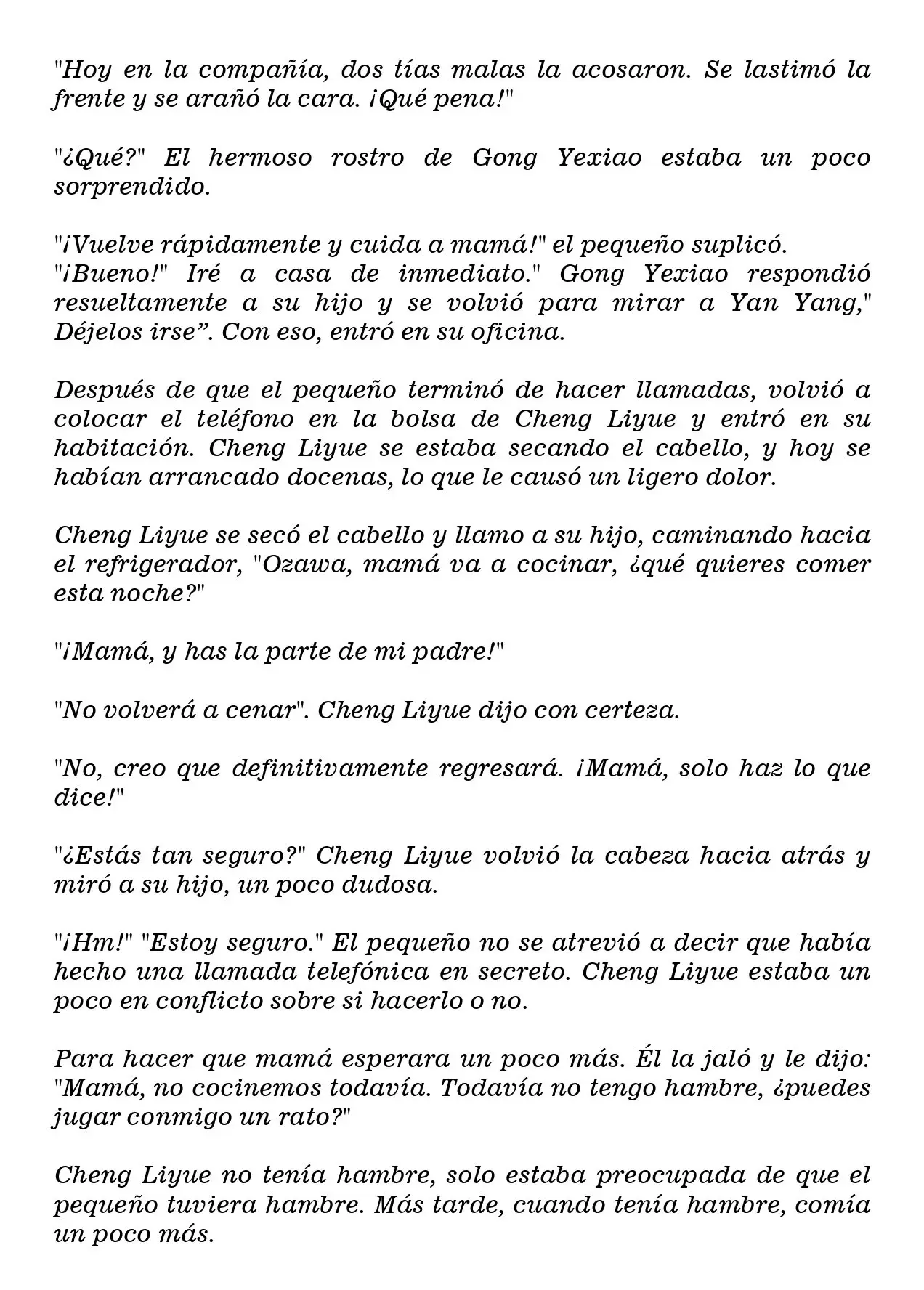 President Daddy's Excessive Love (Novela) - Capítulo 105 - Página 5 - LectorTMOo