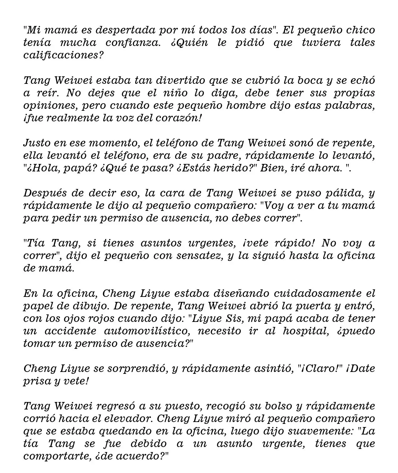 President Daddy's Excessive Love (Novela) - Capítulo 12 - Página 3 - LectorTMOo