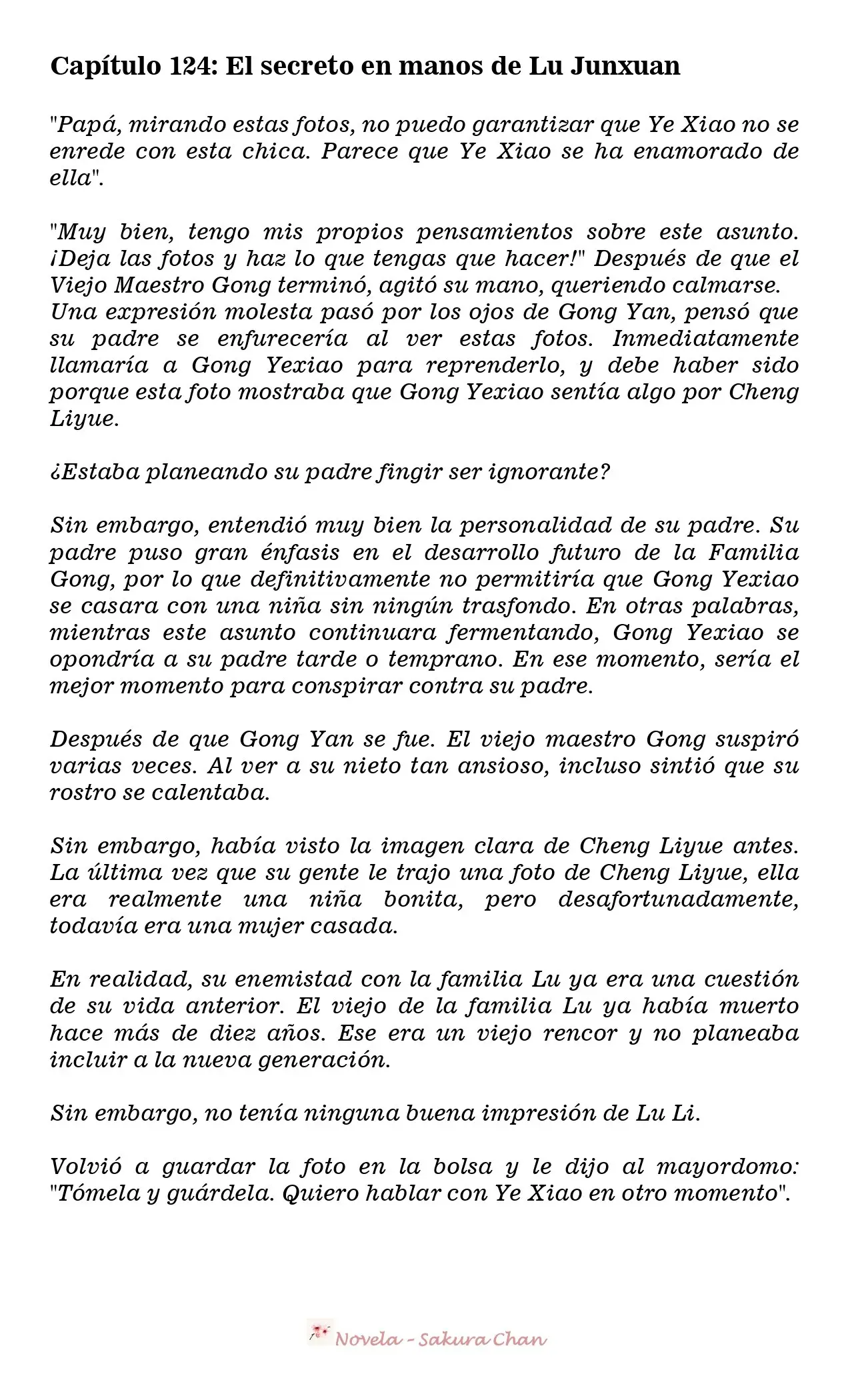 President Daddy's Excessive Love (Novela) - Capítulo 124 - Página 2 - LectorTMOo