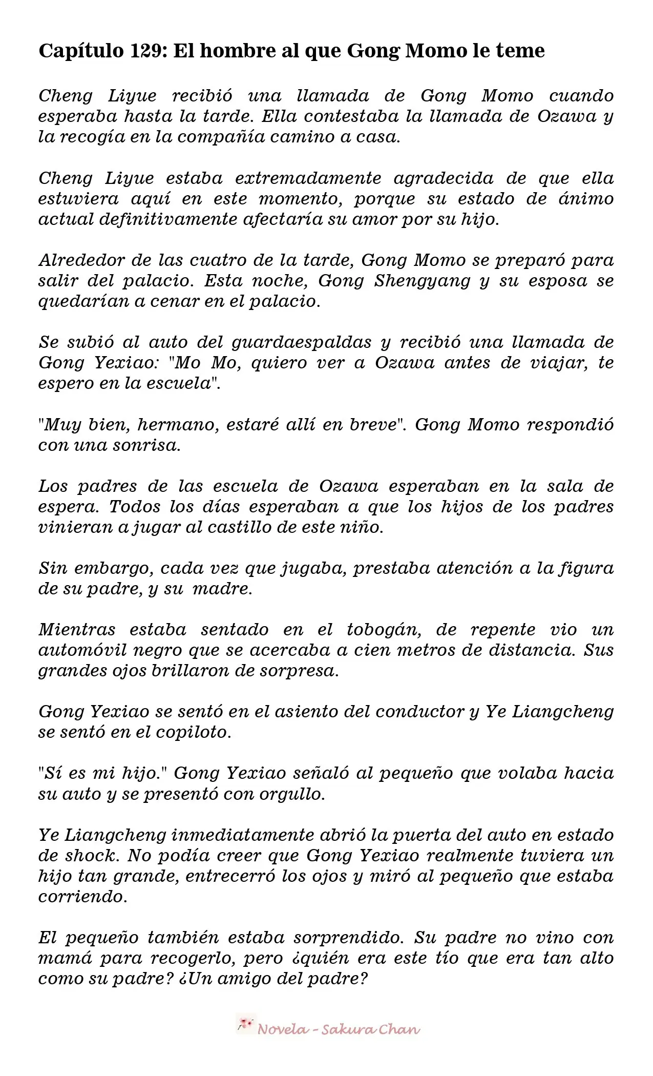 President Daddy's Excessive Love (Novela) - Capítulo 129 - Página 2 - LectorTMOo