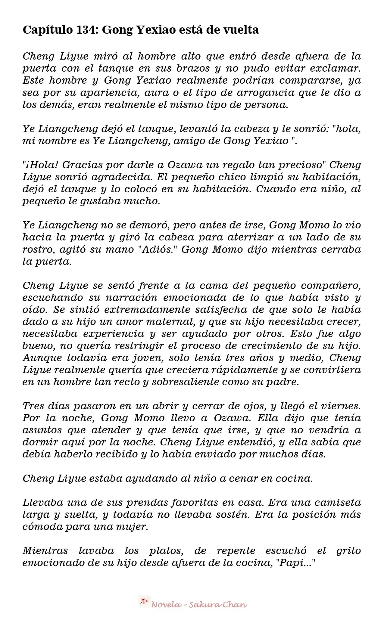 President Daddy's Excessive Love (Novela) - Capítulo 134 - Página 2 - LectorTMOo