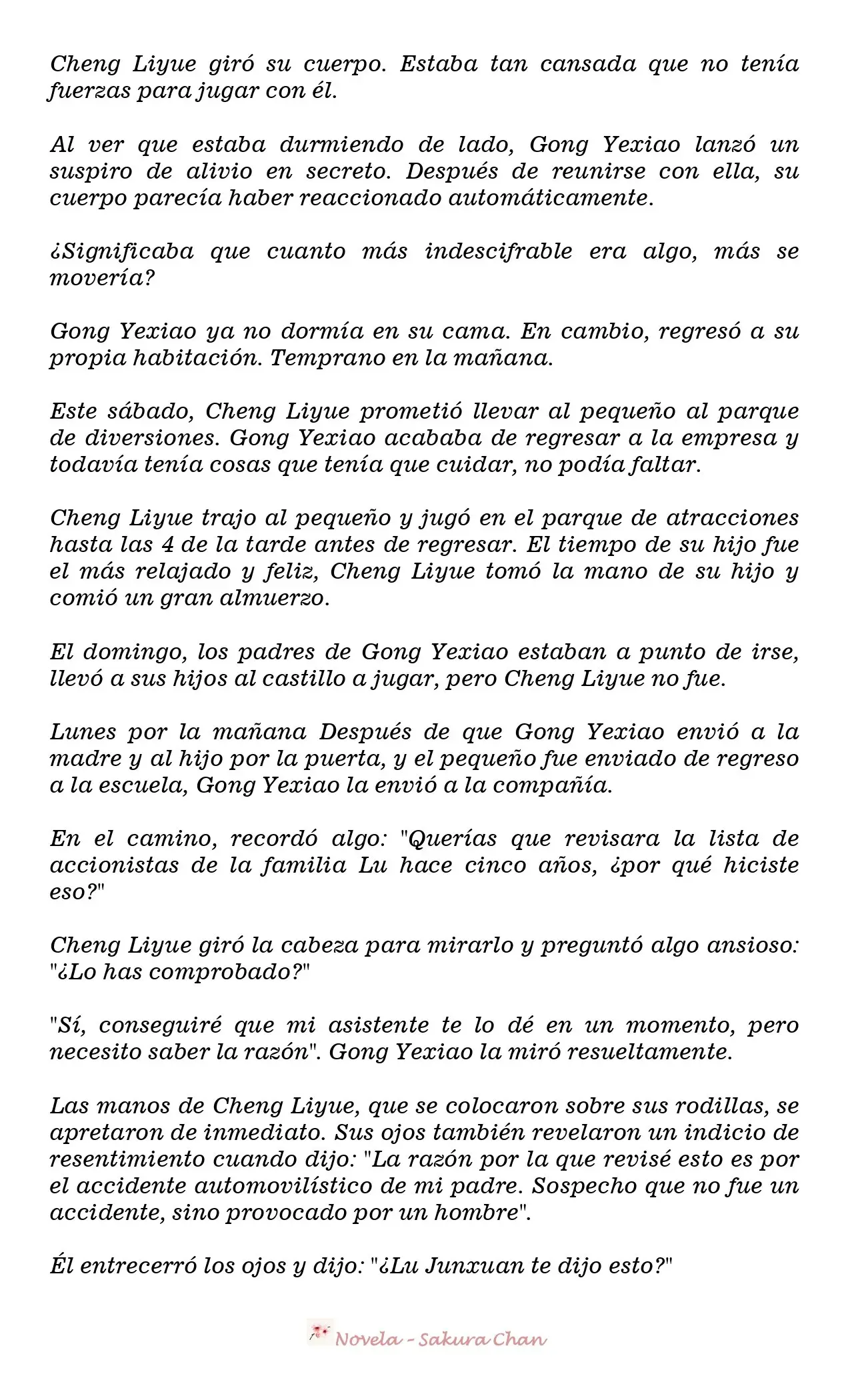 President Daddy's Excessive Love (Novela) - Capítulo 135 - Página 4 - LectorTMOo
