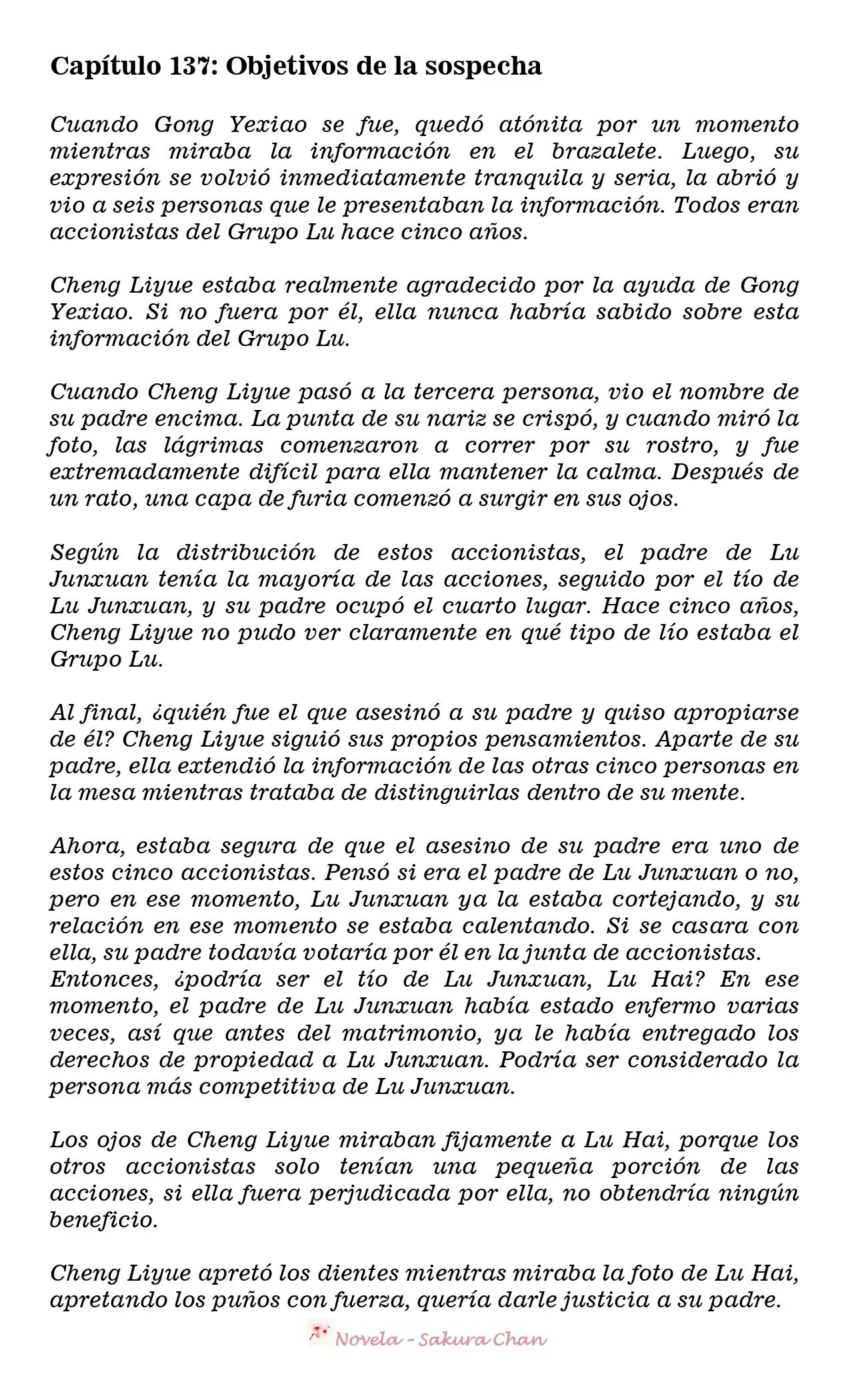 President Daddy's Excessive Love (Novela) - Capítulo 137 - Página 2 - LectorTMOo