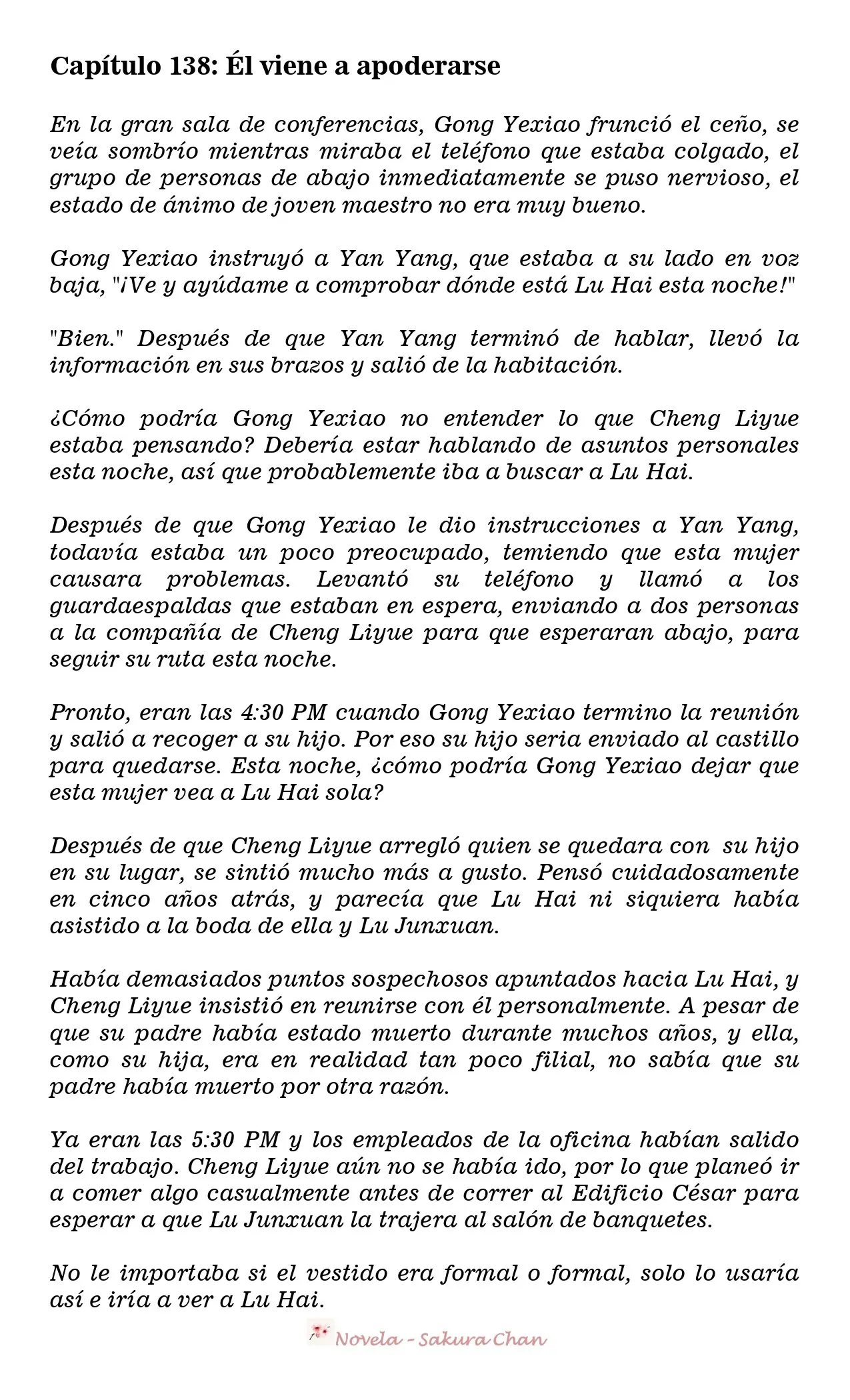 President Daddy's Excessive Love (Novela) - Capítulo 138 - Página 2 - LectorTMOo
