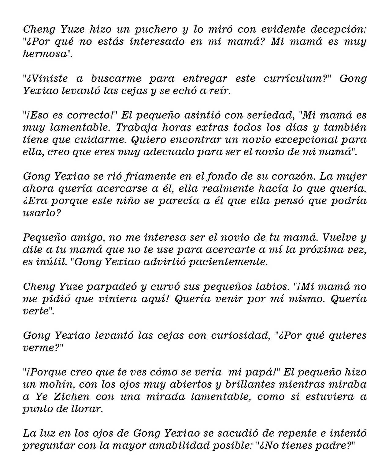 President Daddy's Excessive Love (Novela) - Capítulo 15 - Página 3 - LectorTMOo
