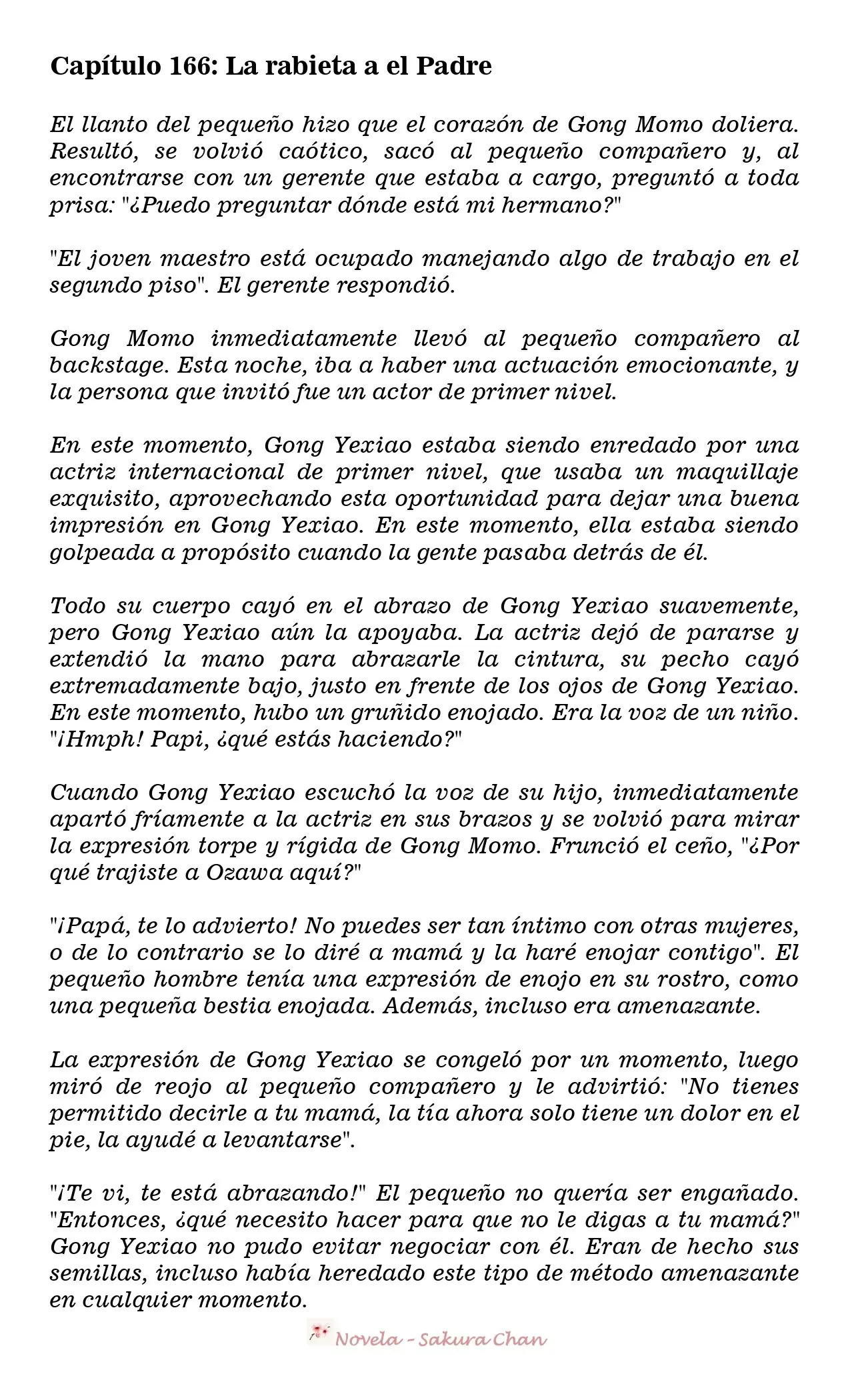 President Daddy's Excessive Love (Novela) - Capítulo 166 - Página 2 - LectorTMOo
