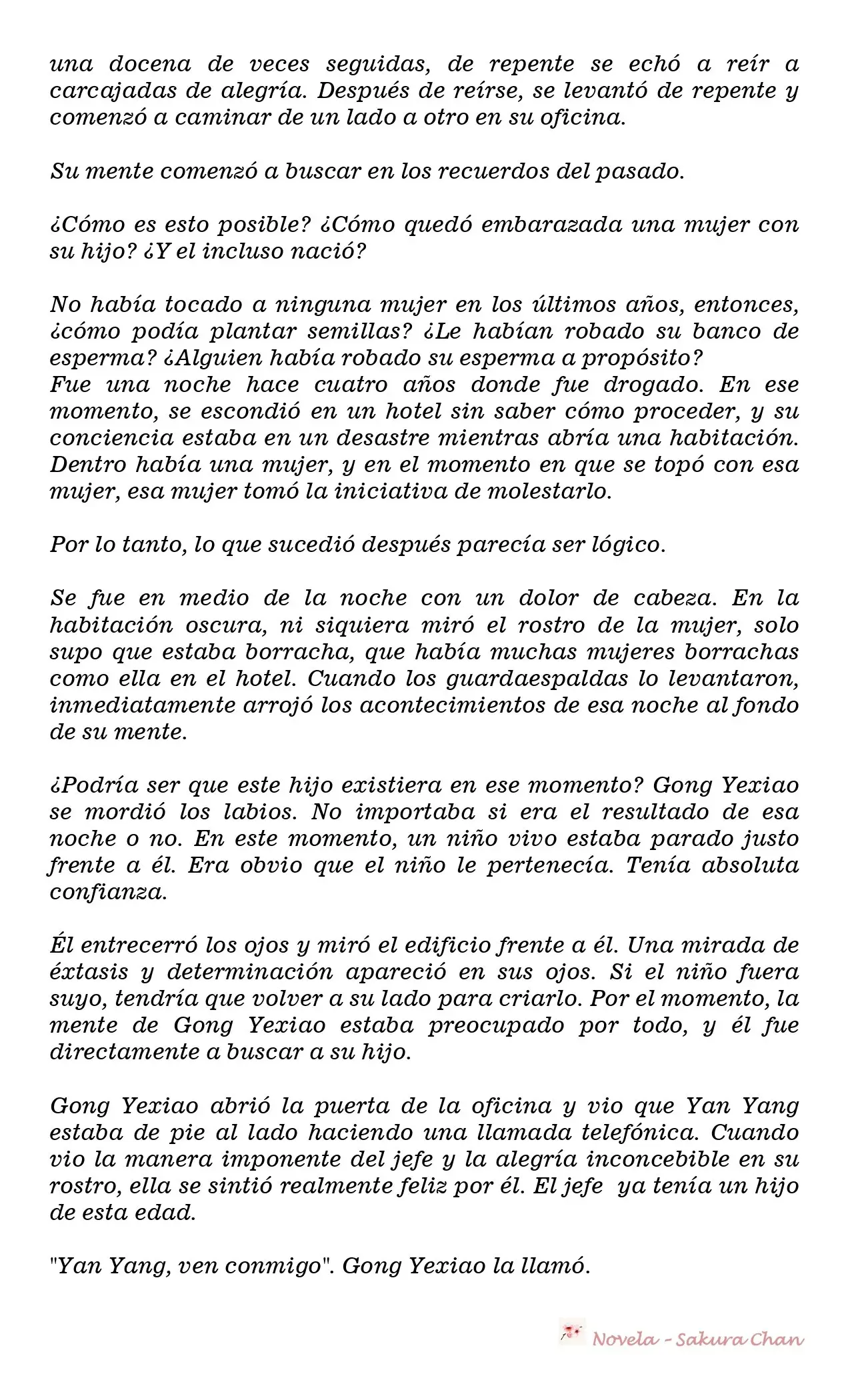 President Daddy's Excessive Love (Novela) - Capítulo 20 - Página 2 - LectorTMOo