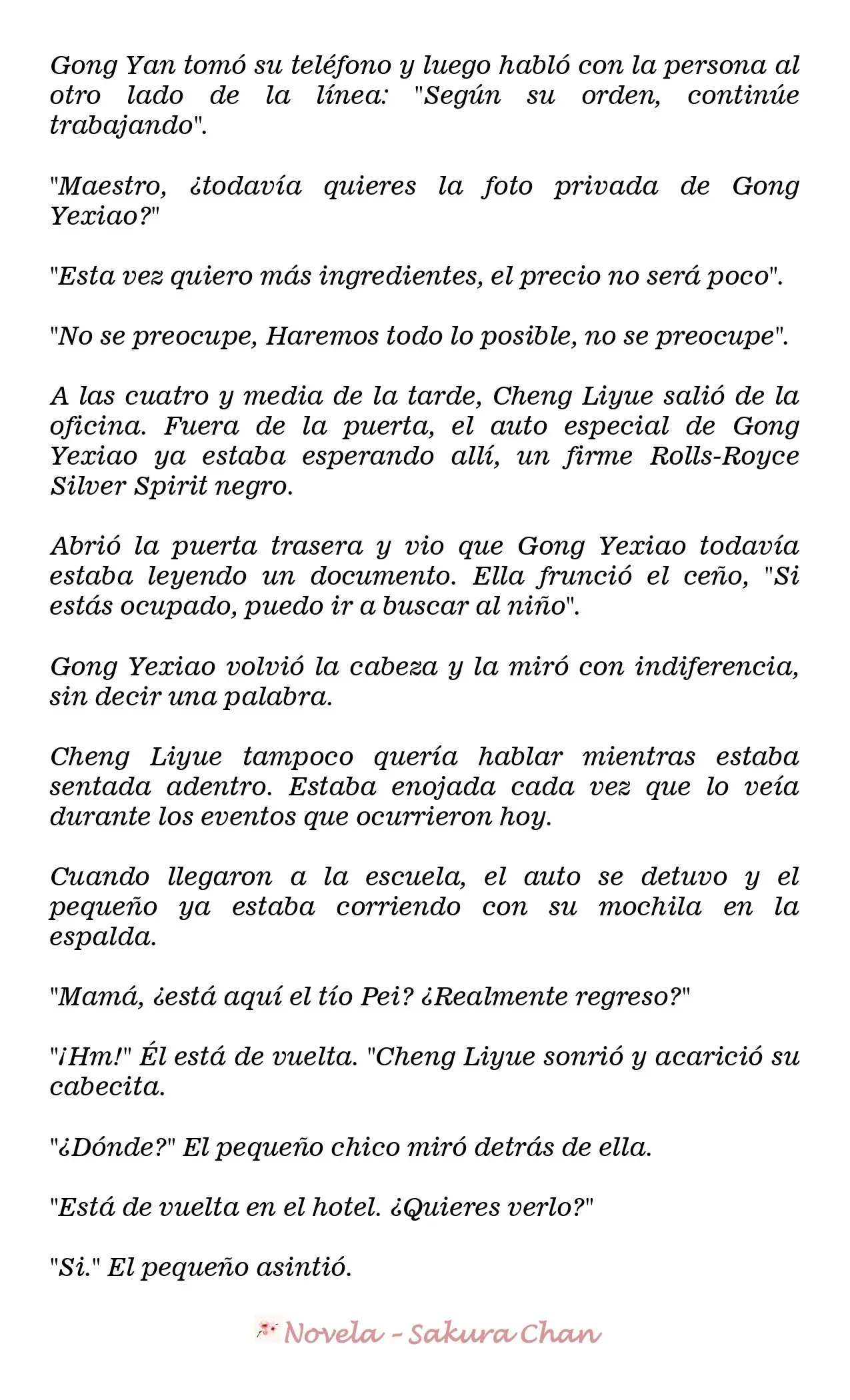 President Daddy's Excessive Love (Novela) - Capítulo 204 - Página 5 - LectorTMOo