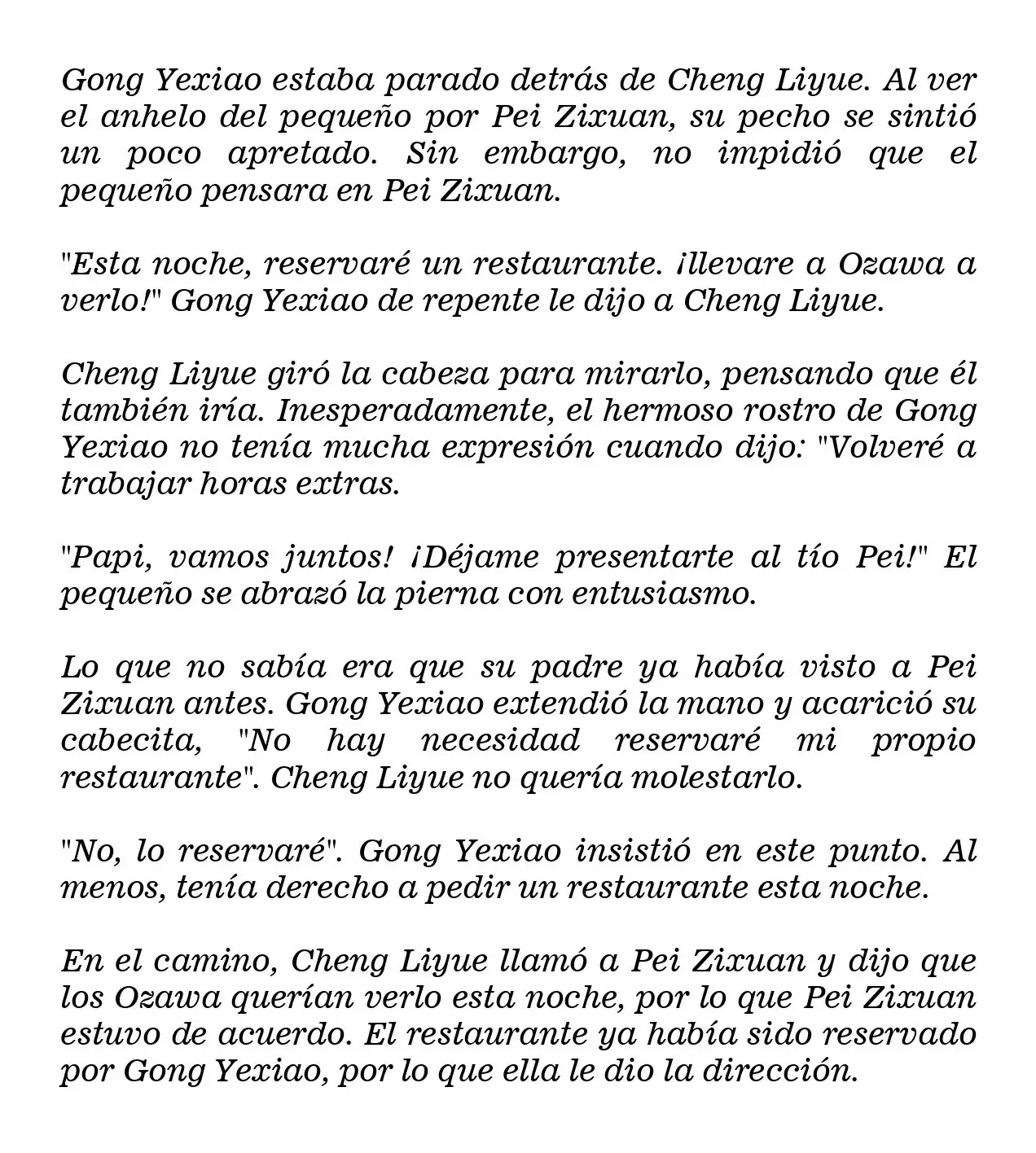 President Daddy's Excessive Love (Novela) - Capítulo 204 - Página 6 - LectorTMOo