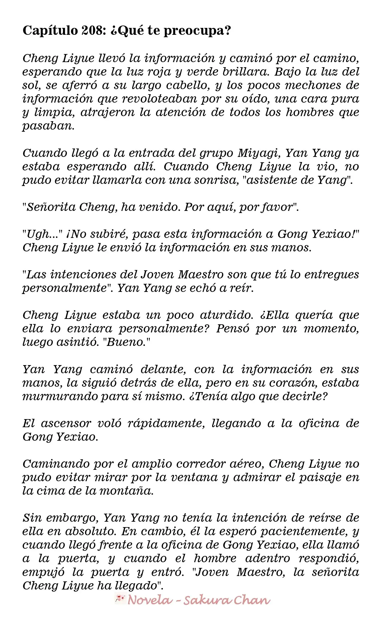 President Daddy's Excessive Love (Novela) - Capítulo 208 - Página 1 - LectorTMOo