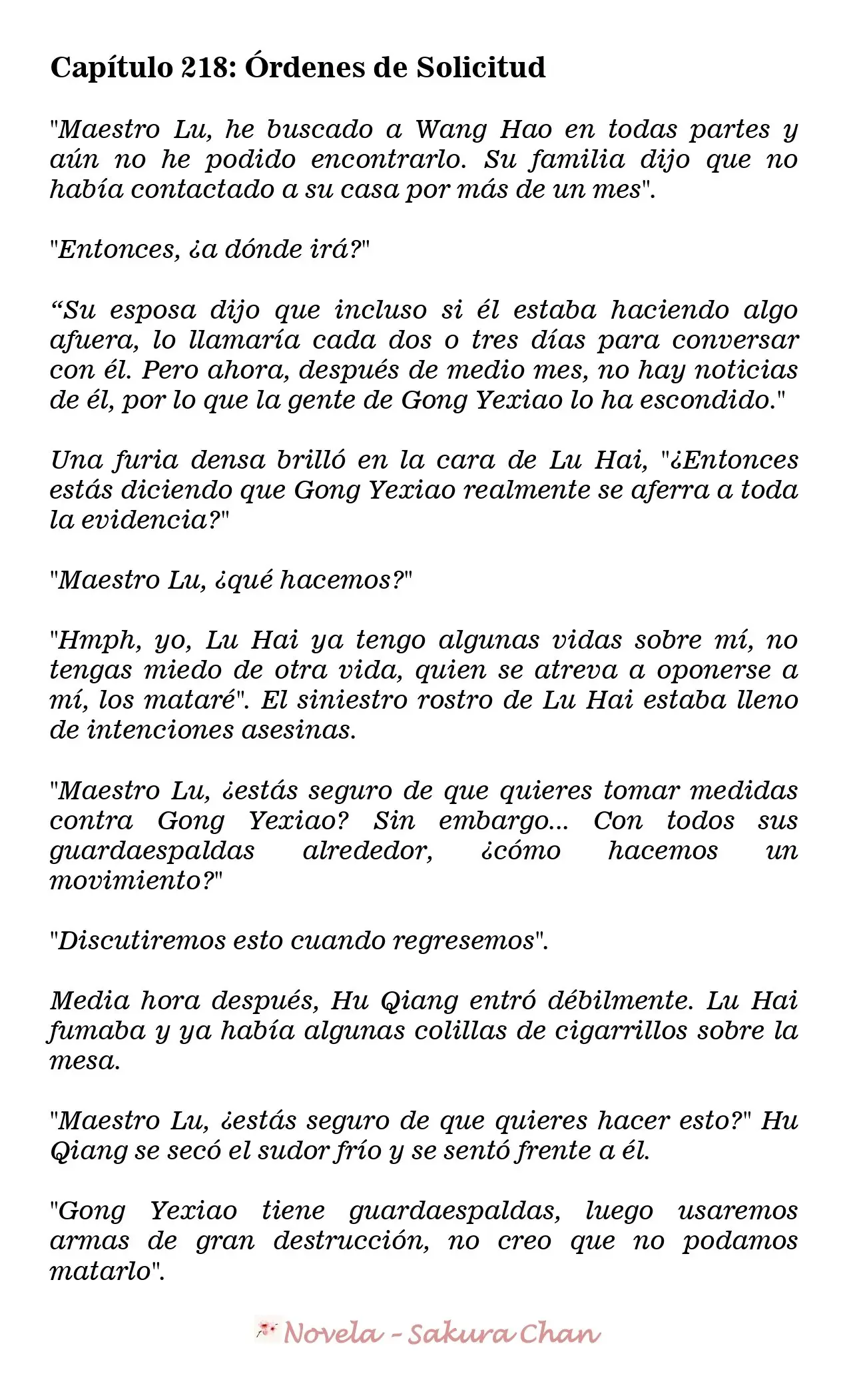 President Daddy's Excessive Love (Novela) - Capítulo 218 - Página 1 - LectorTMOo