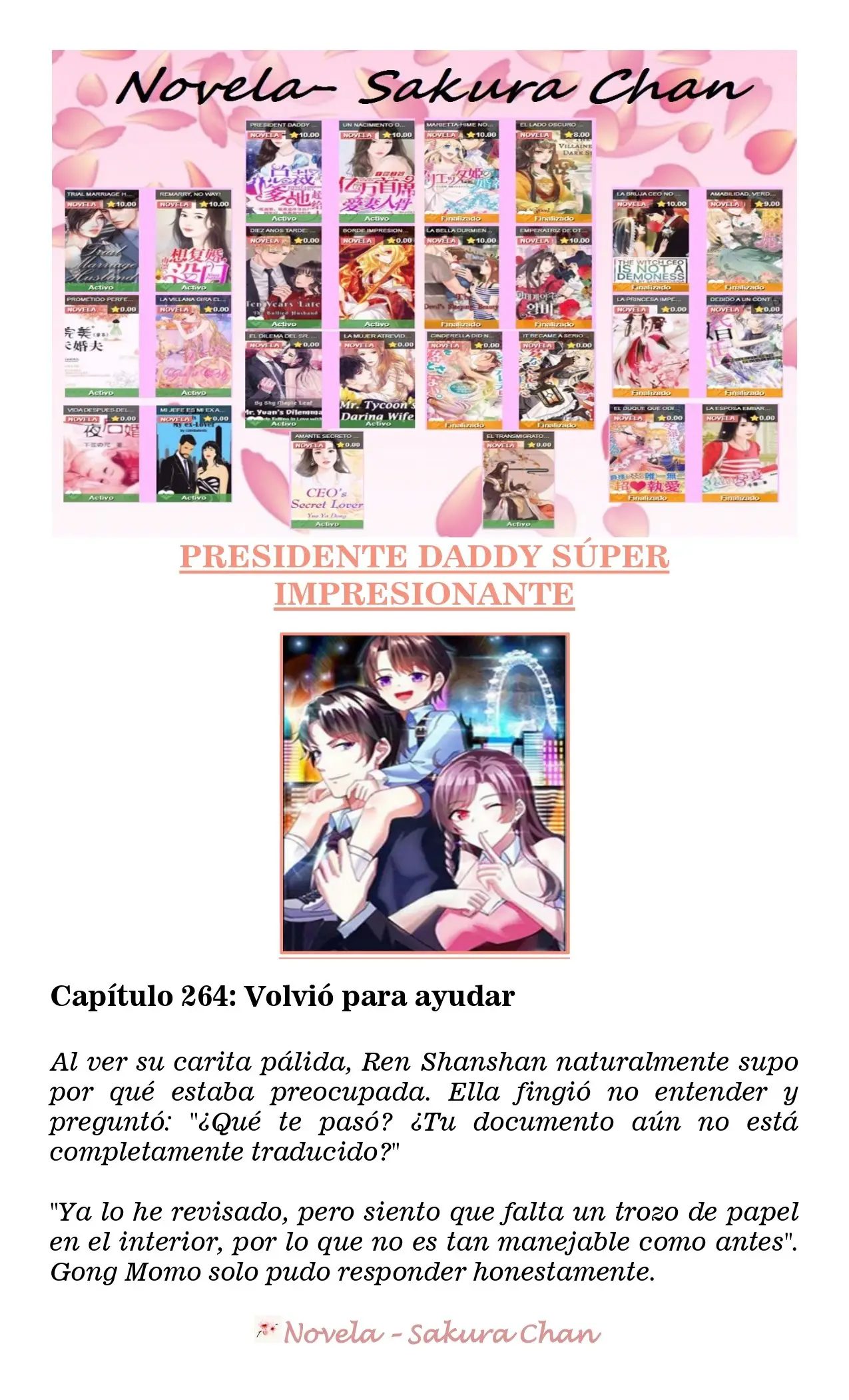President Daddy's Excessive Love (Novela) - Capítulo 264 - Página 7 - LectorTMOo