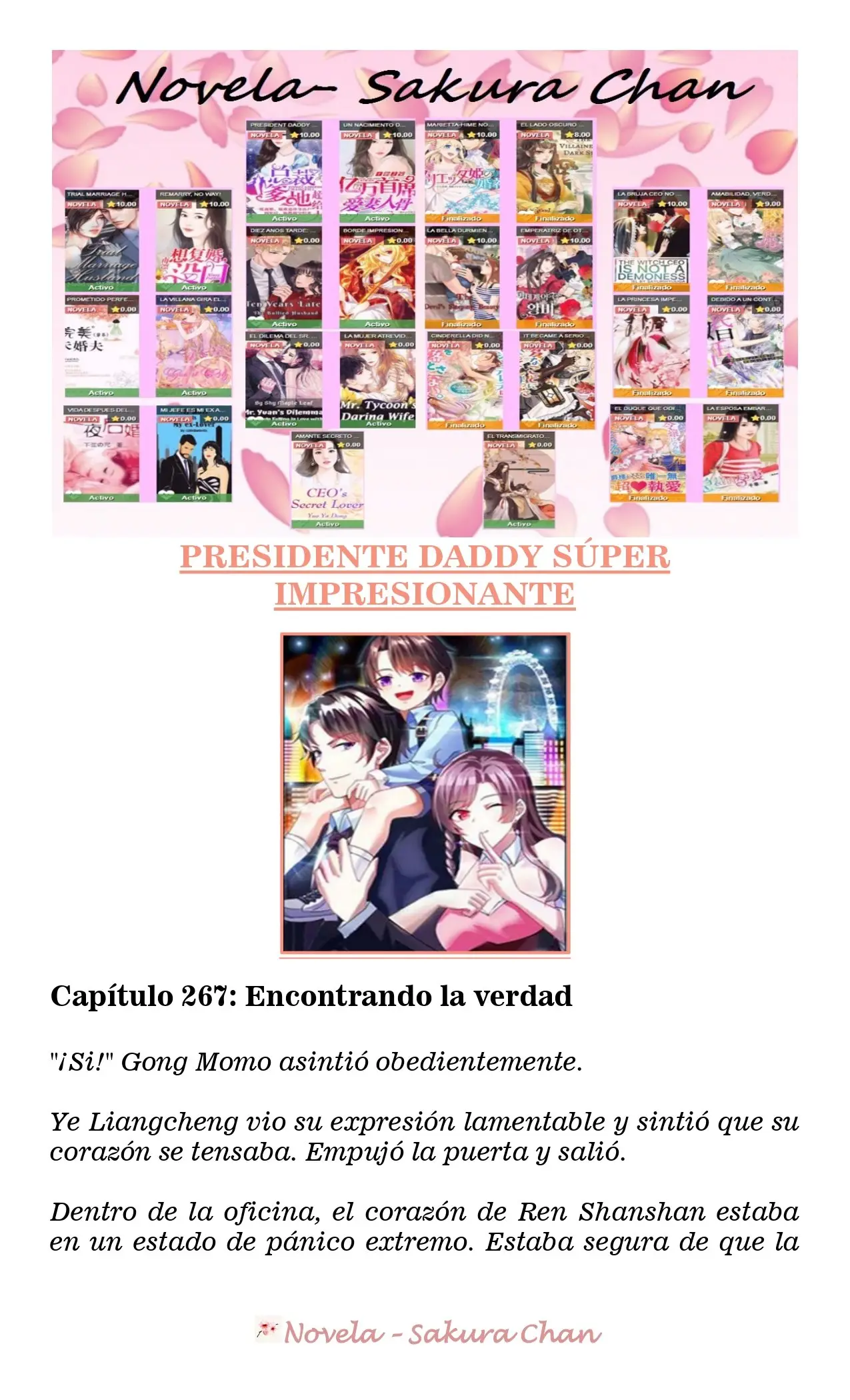 President Daddy's Excessive Love (Novela) - Capítulo 267 - Página 7 - LectorTMOo