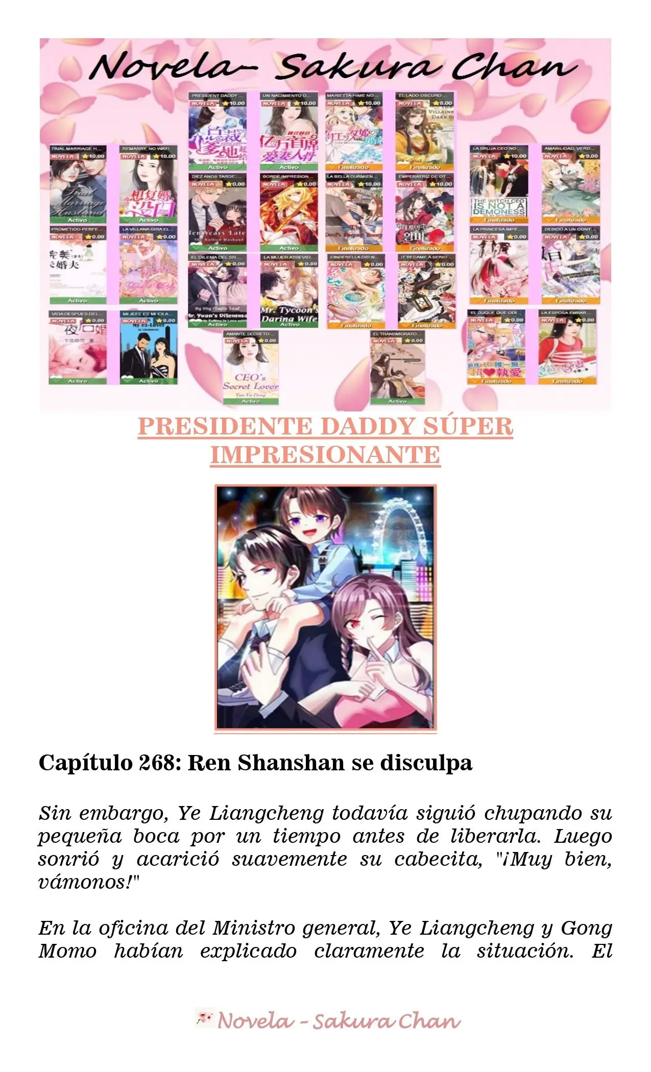 President Daddy's Excessive Love (Novela) - Capítulo 268 - Página 4 - LectorTMOo